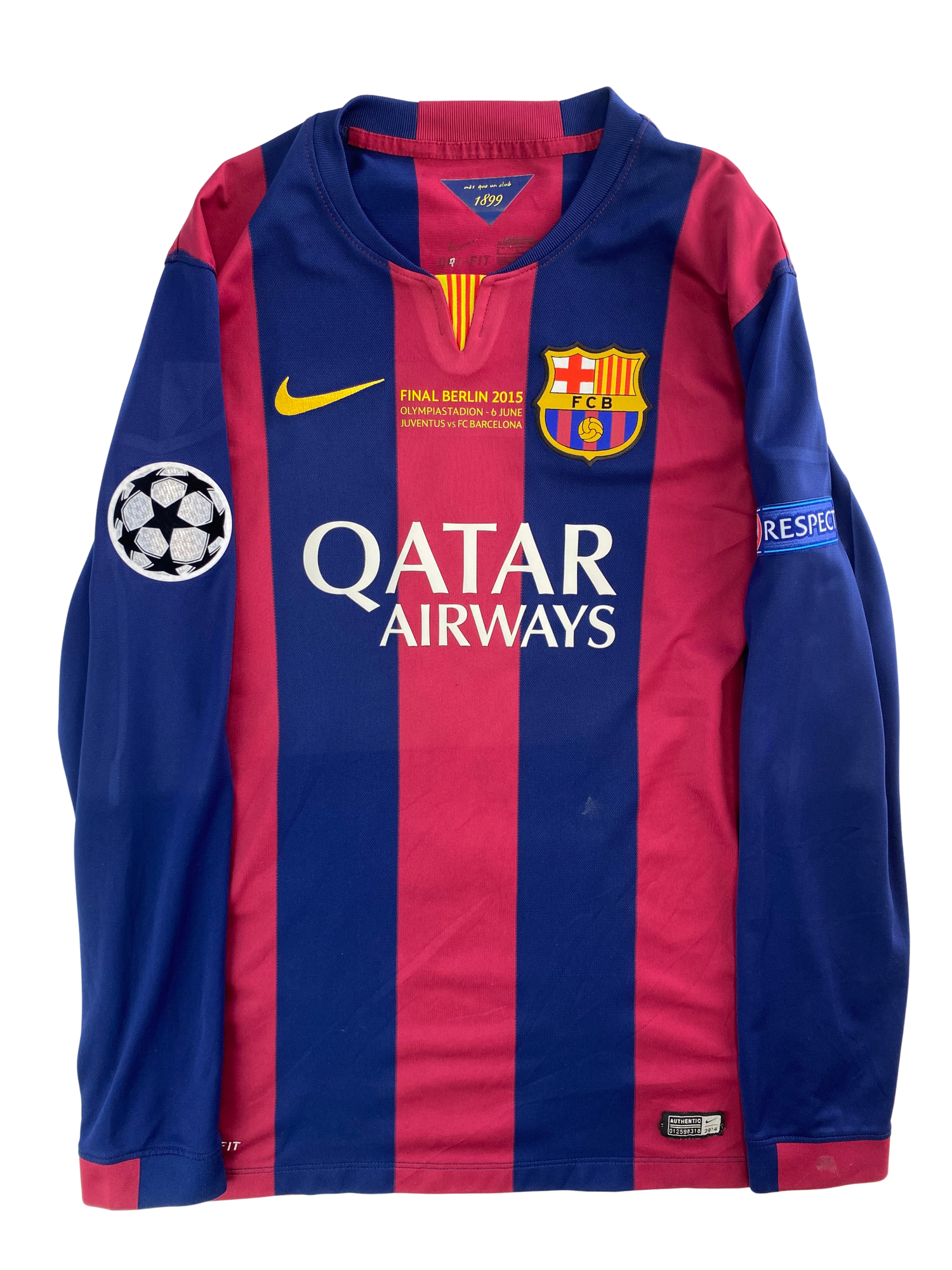 Lionel Messi FC Barcelona 14/15 FINALPRINT - L