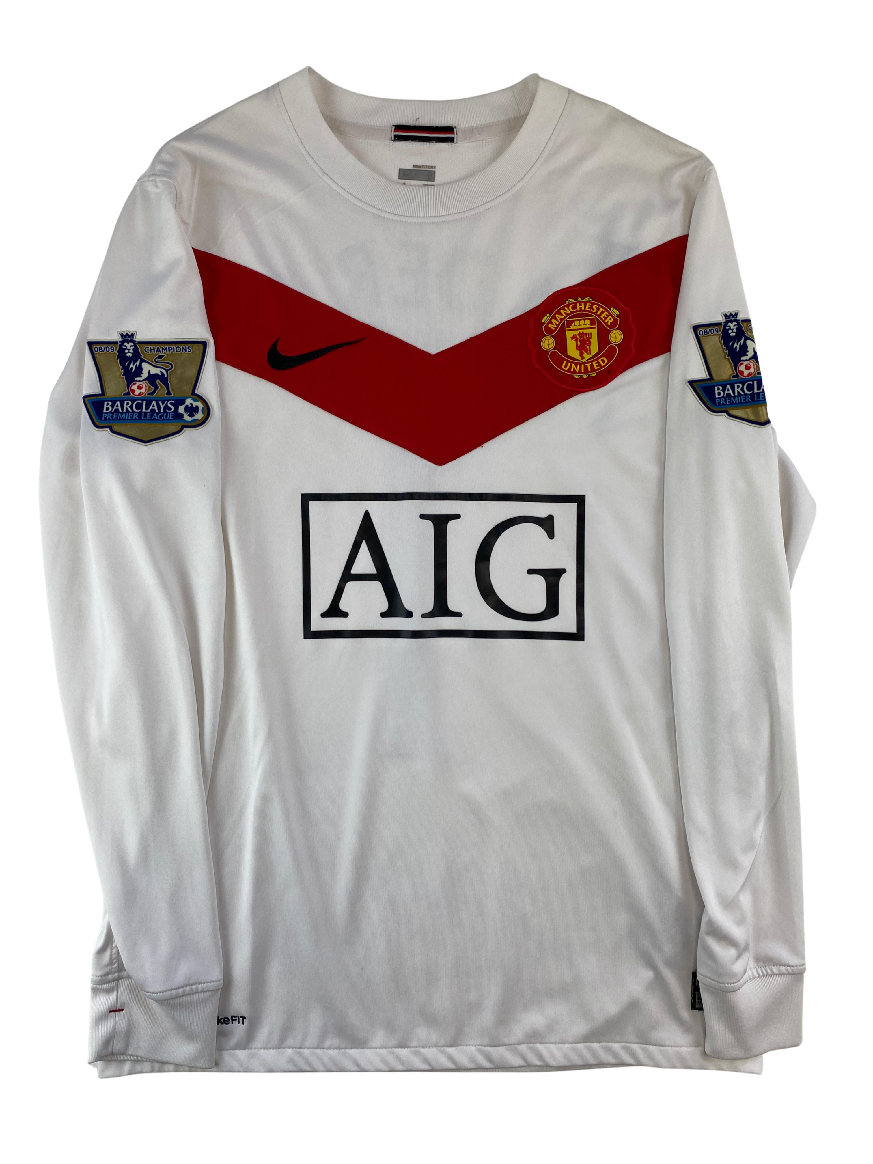 Edwin van der Sar Manchester United 09/10 Moonman-Trikot - Größe