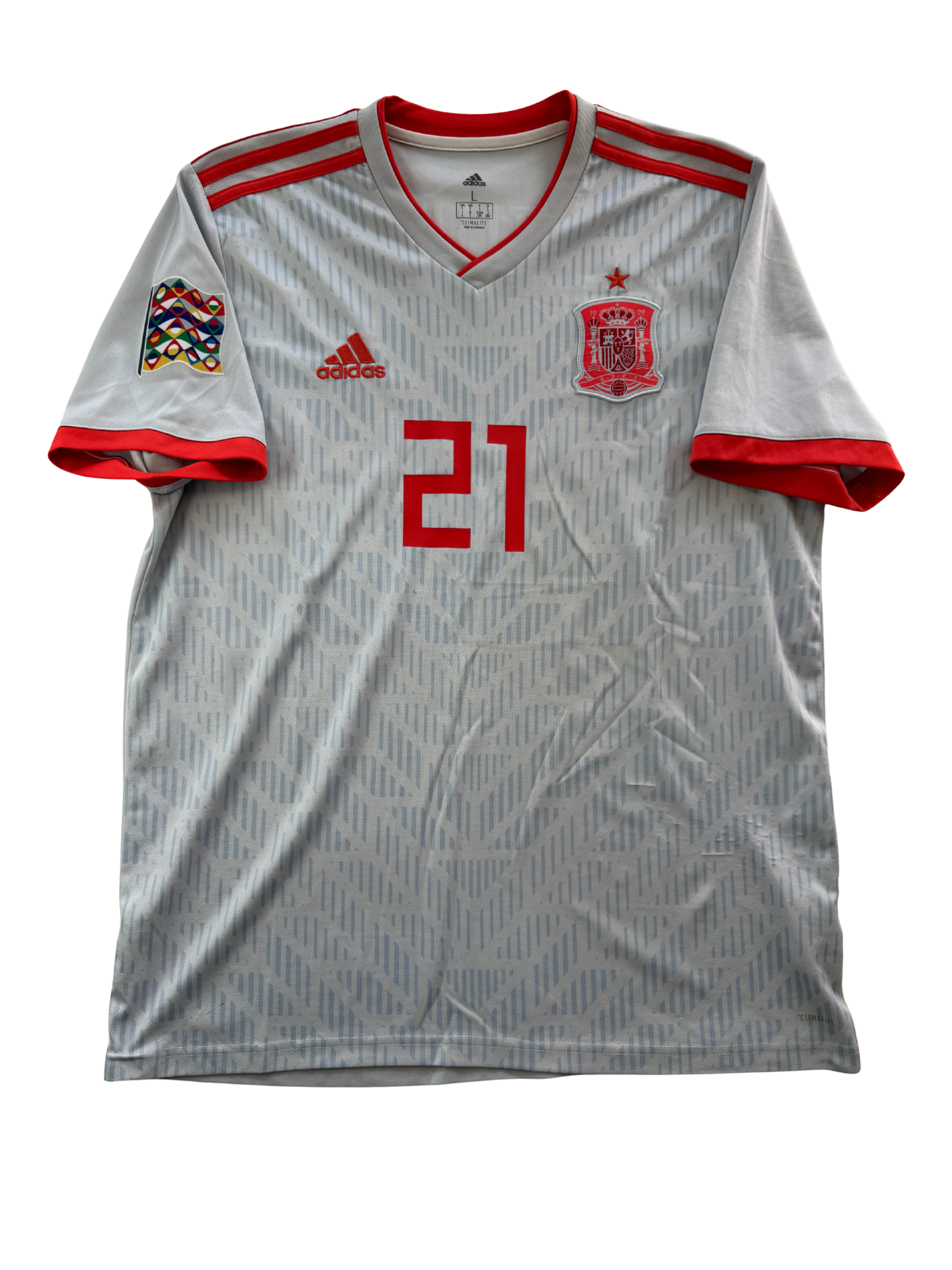 David Silva Spanien 17/18 - L