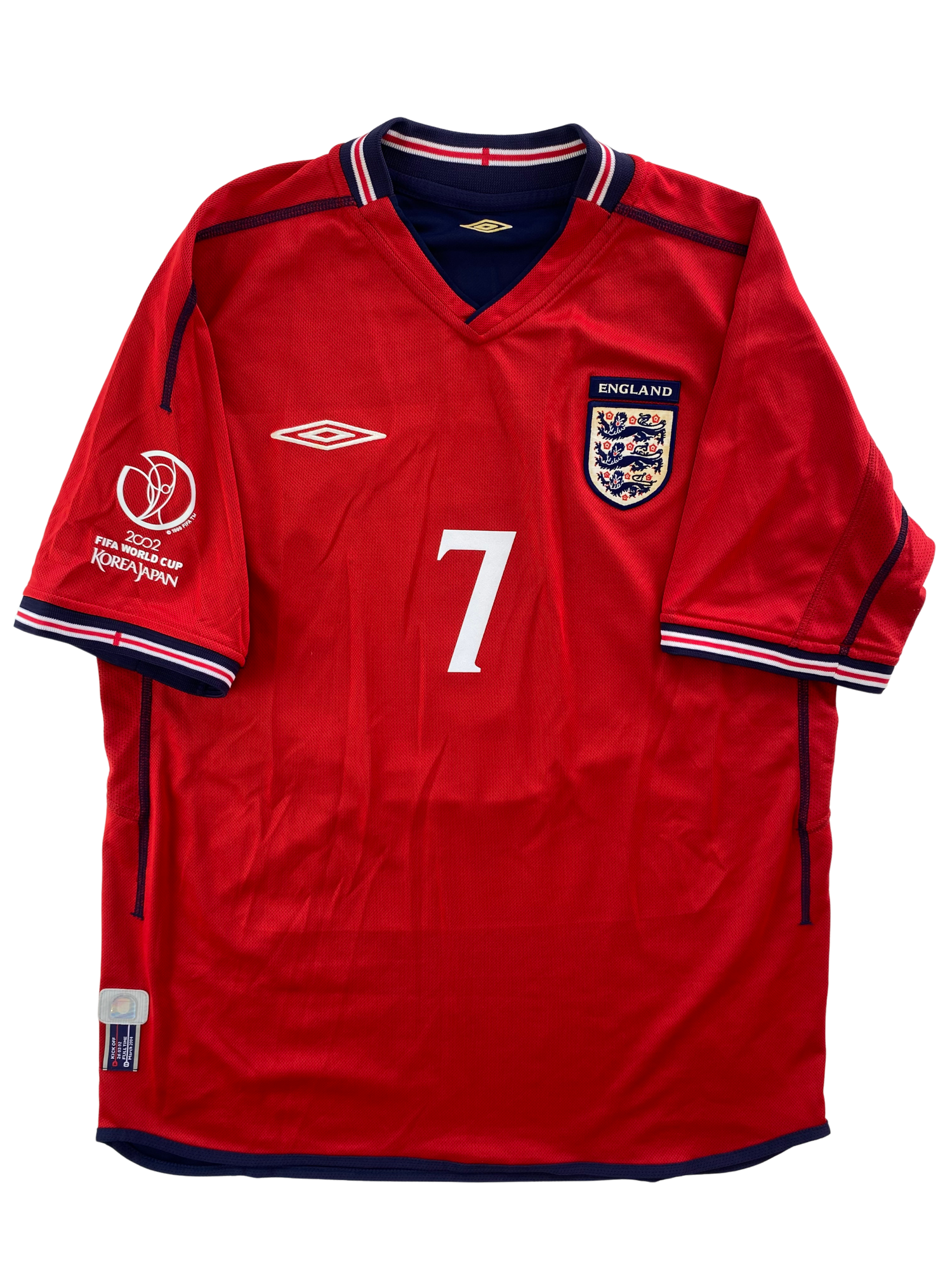 David Beckham England 00/02 - L