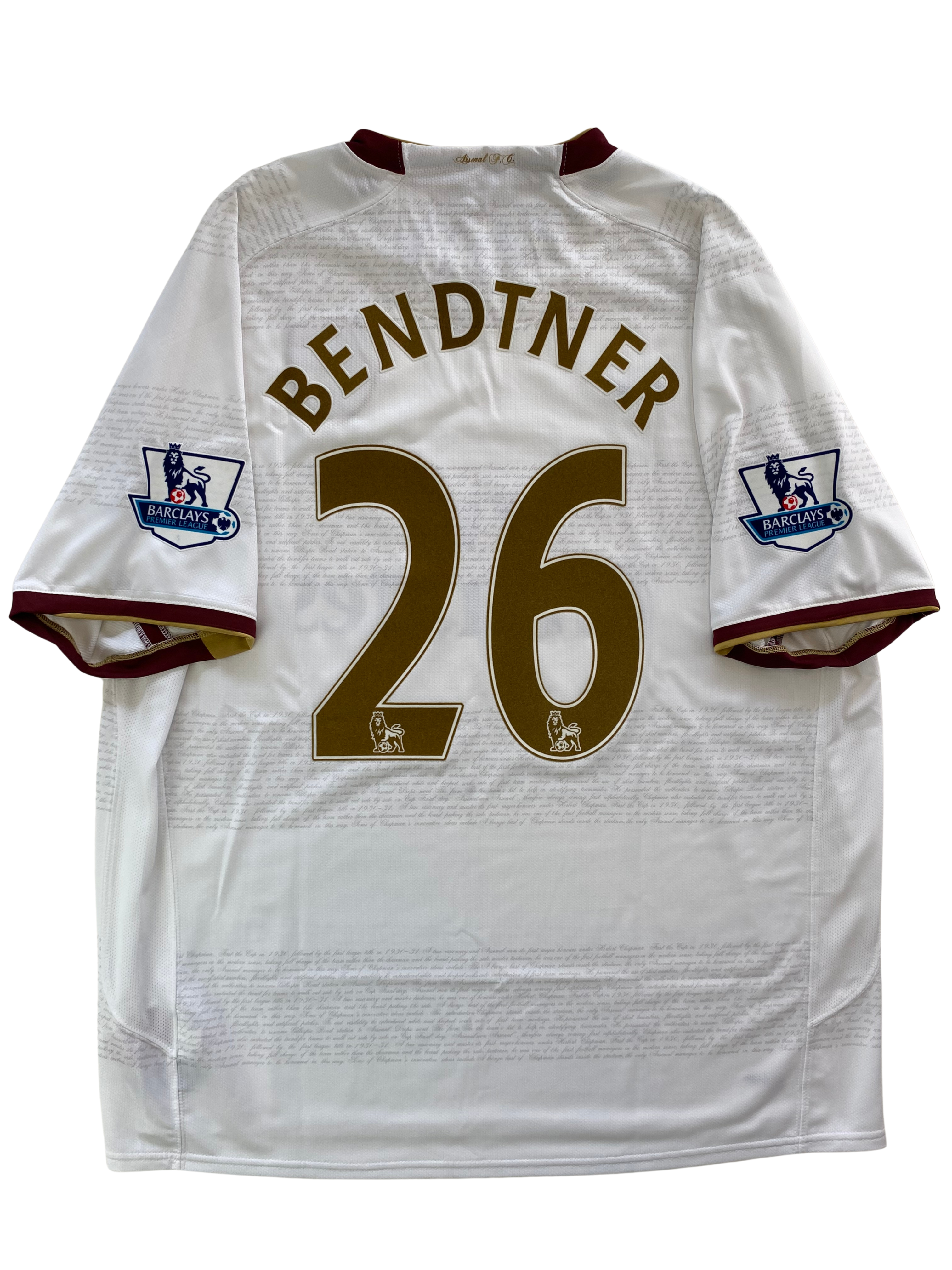 Nicklas Bendtner Arsenal 07/08 - XXL