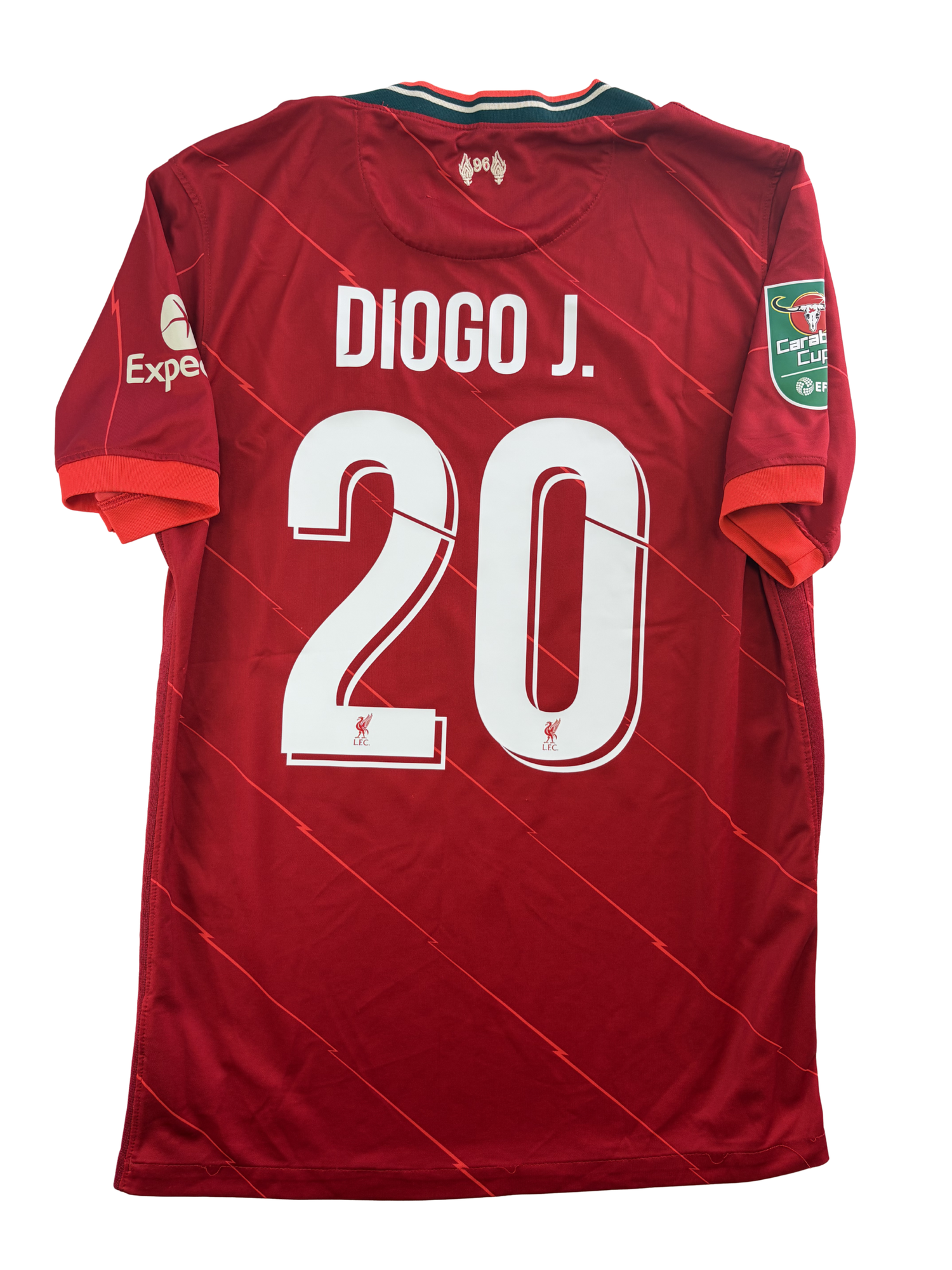 Diogo Jota Liverpool 21/22 FINALPRINT - L