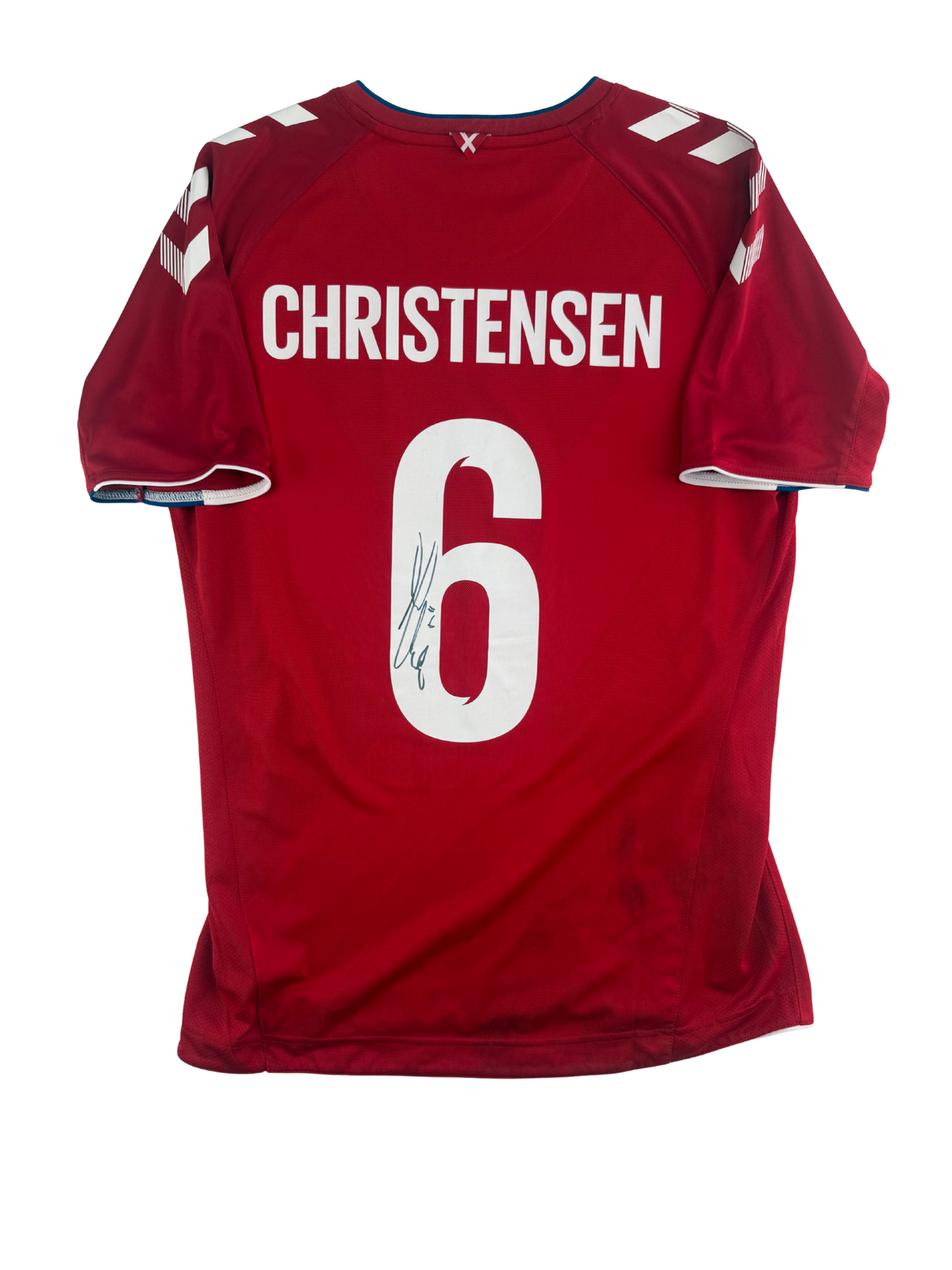 Andreas Christensen Dänemark 18/20 Signed + Matchworn