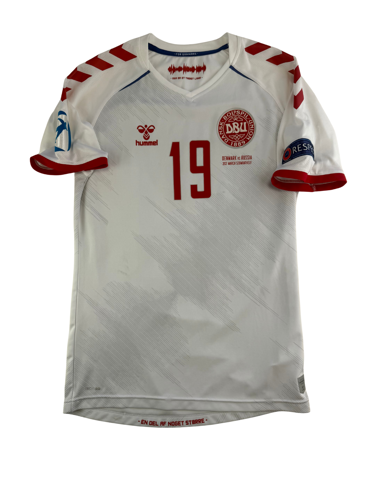 Gustav Isaksen Dänemark 20/21 Signed + Matchworn