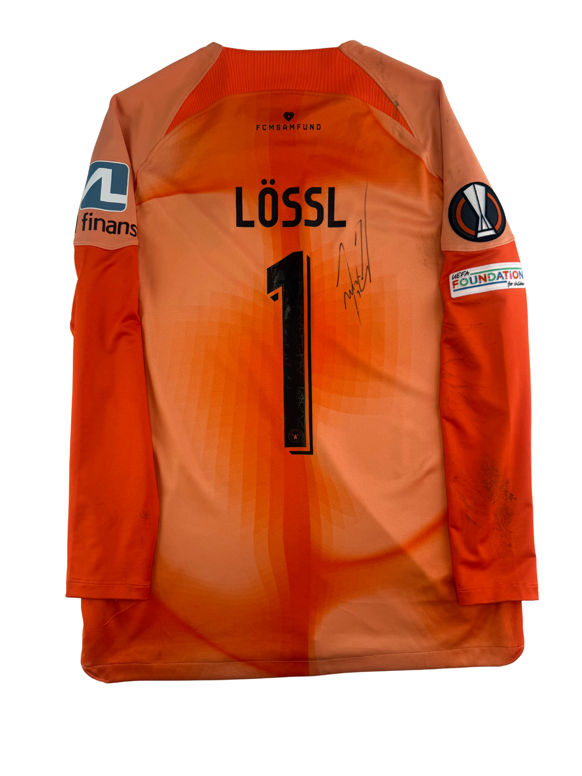 Jonas Lossl FCM 22/23 Signiert + Matchworn
