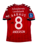 Mikael Anderson AGF 21/22 Signiert + Matchworn