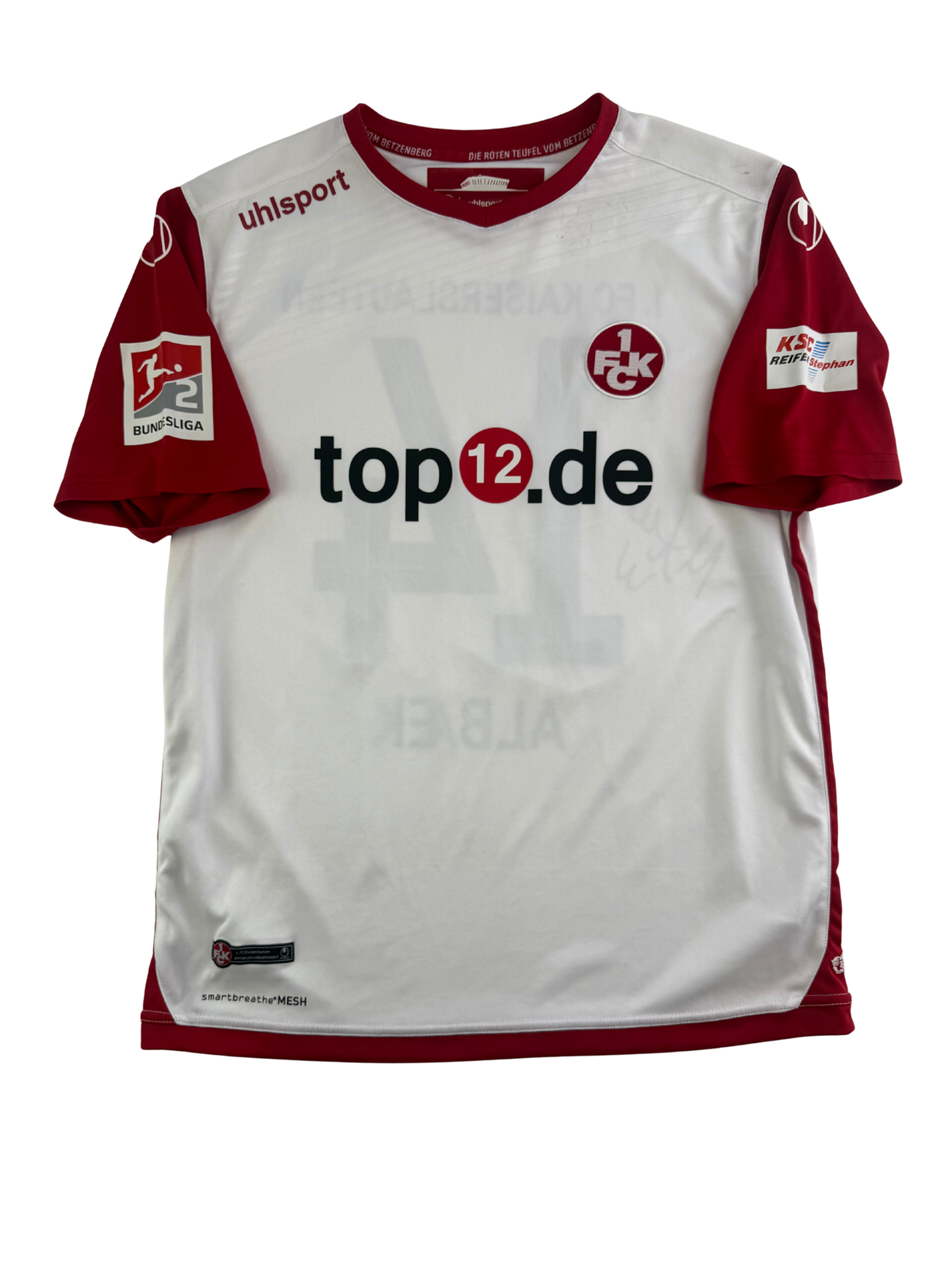 Mads Albæk Kaiserlautern 17/18 SIGNIERT - L