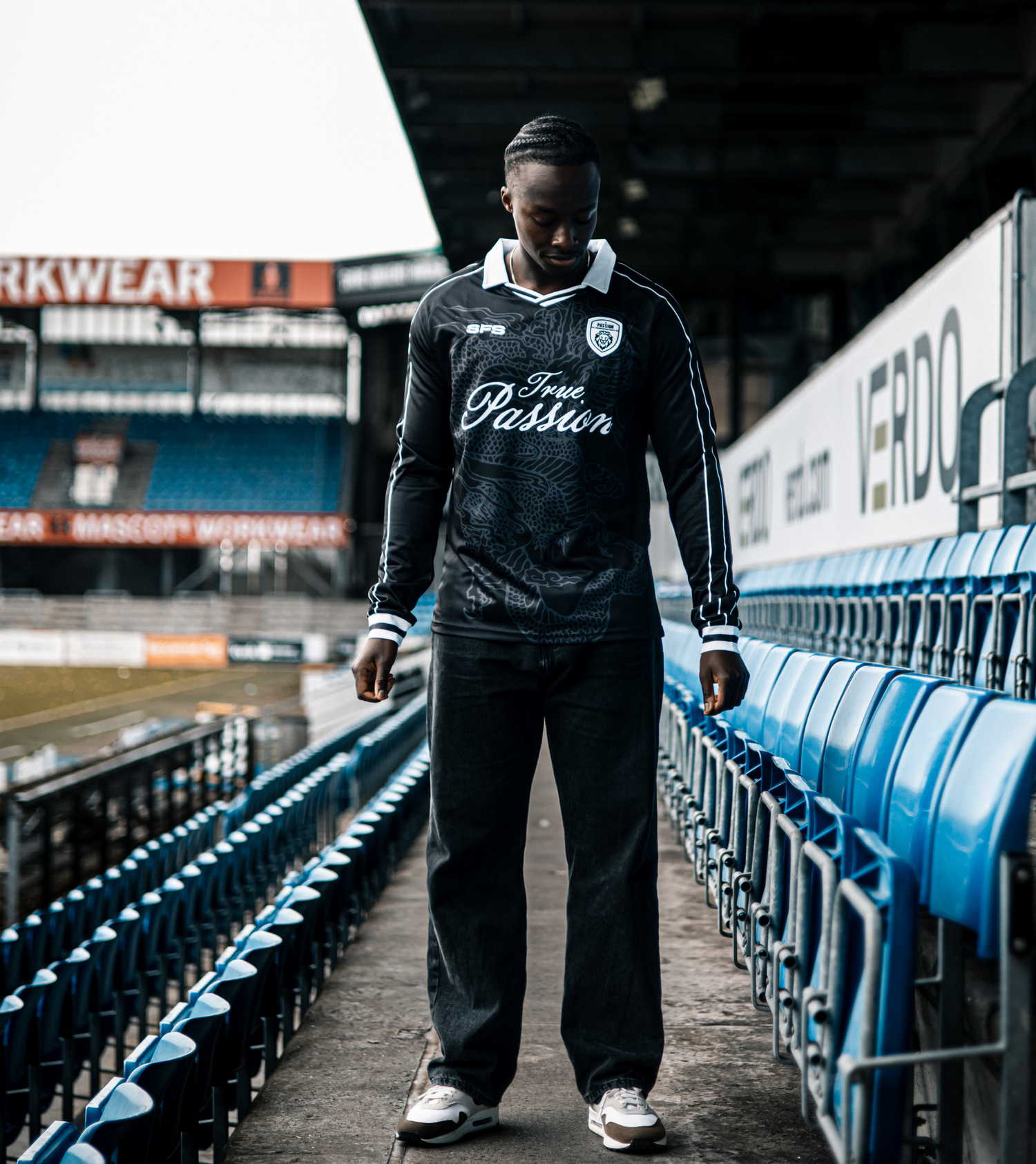 Fußballtrikot Langarm - Drache
