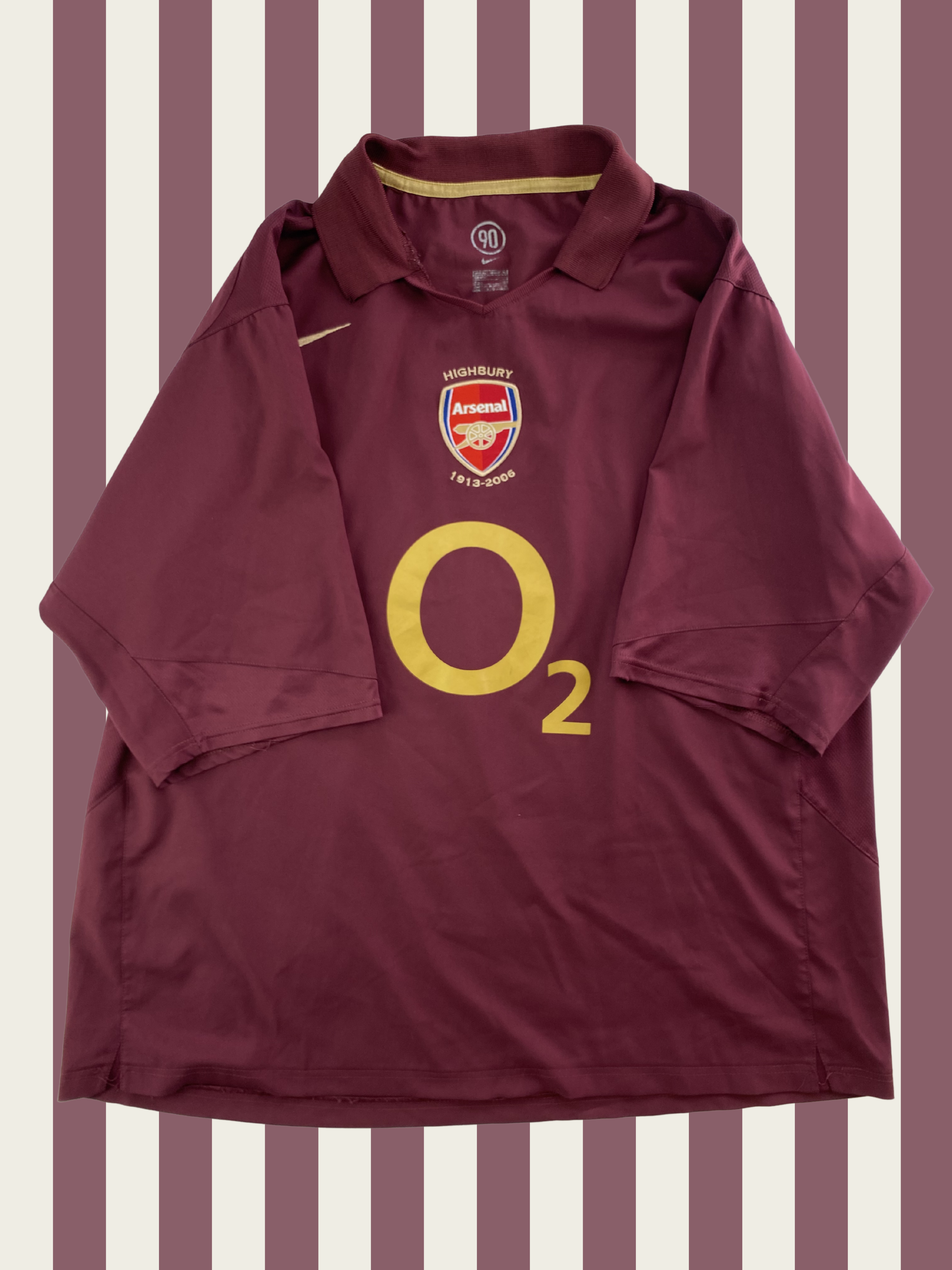 Dennis Bergkamp Arsenal 05/06 - XXL