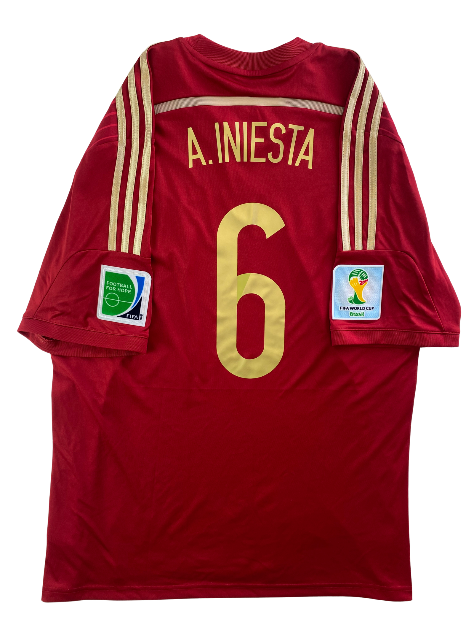 Andrés Iniesta Spanien 13/15 - XL