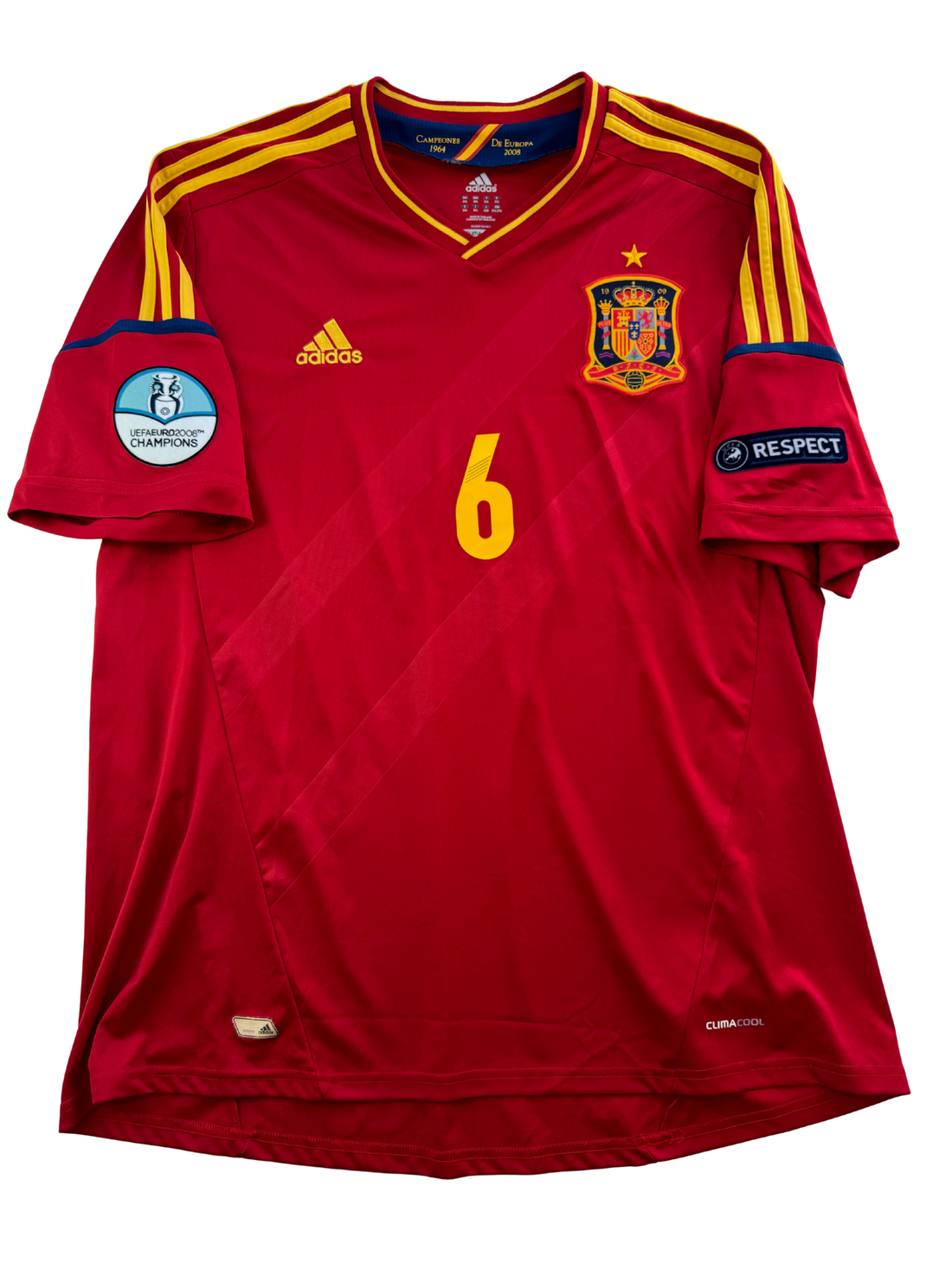 Andres Iniesta Spanien 10/11 - XXL