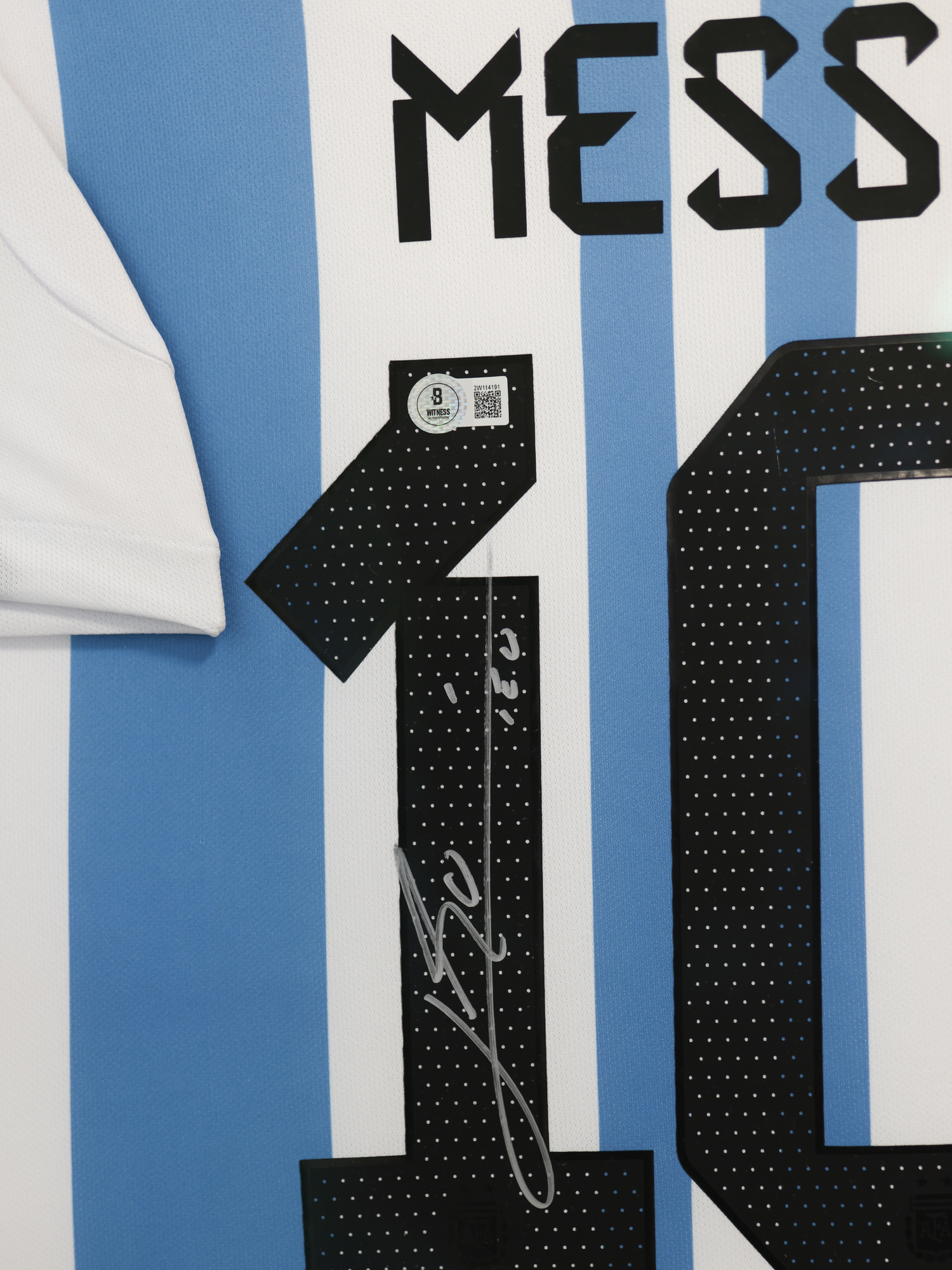 Lionel Messi Argentina 22/23 SIGNED