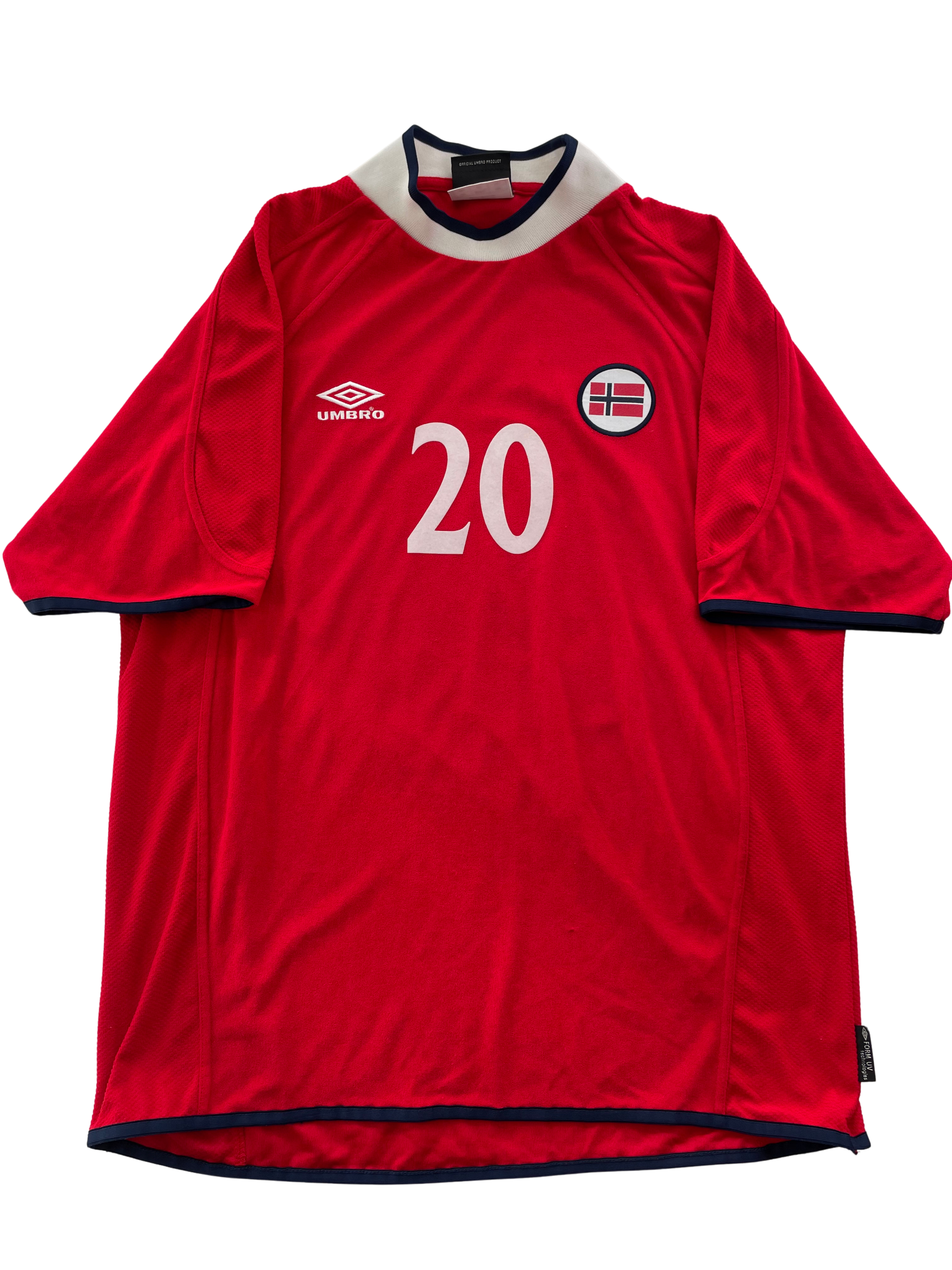 Ole Gunnar Solskjær Norwegen 00/01 - XXL