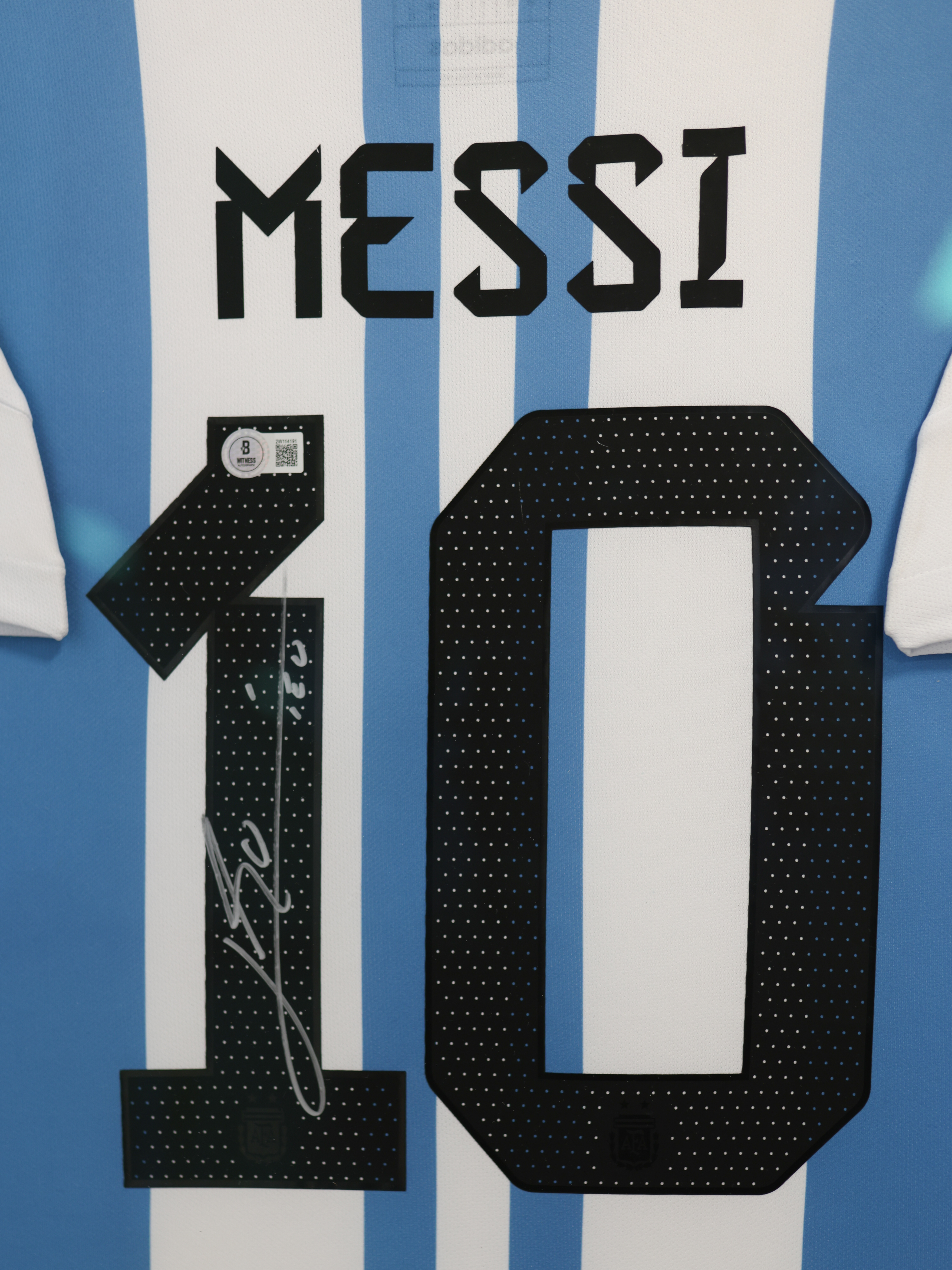 Lionel Messi Argentinien 22/23 SIGNIERT