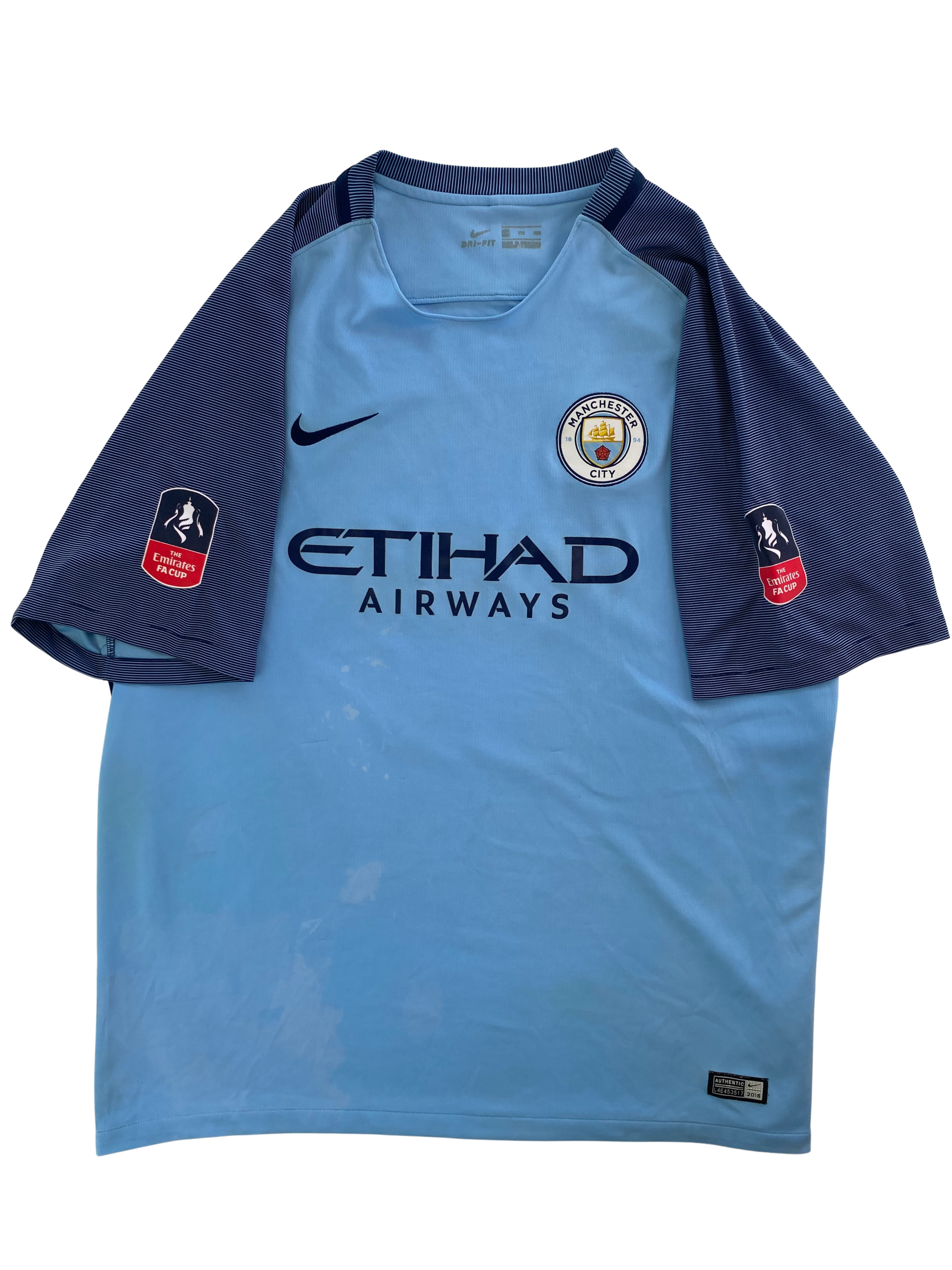 David Silva Manchester City 17/18 - XXL