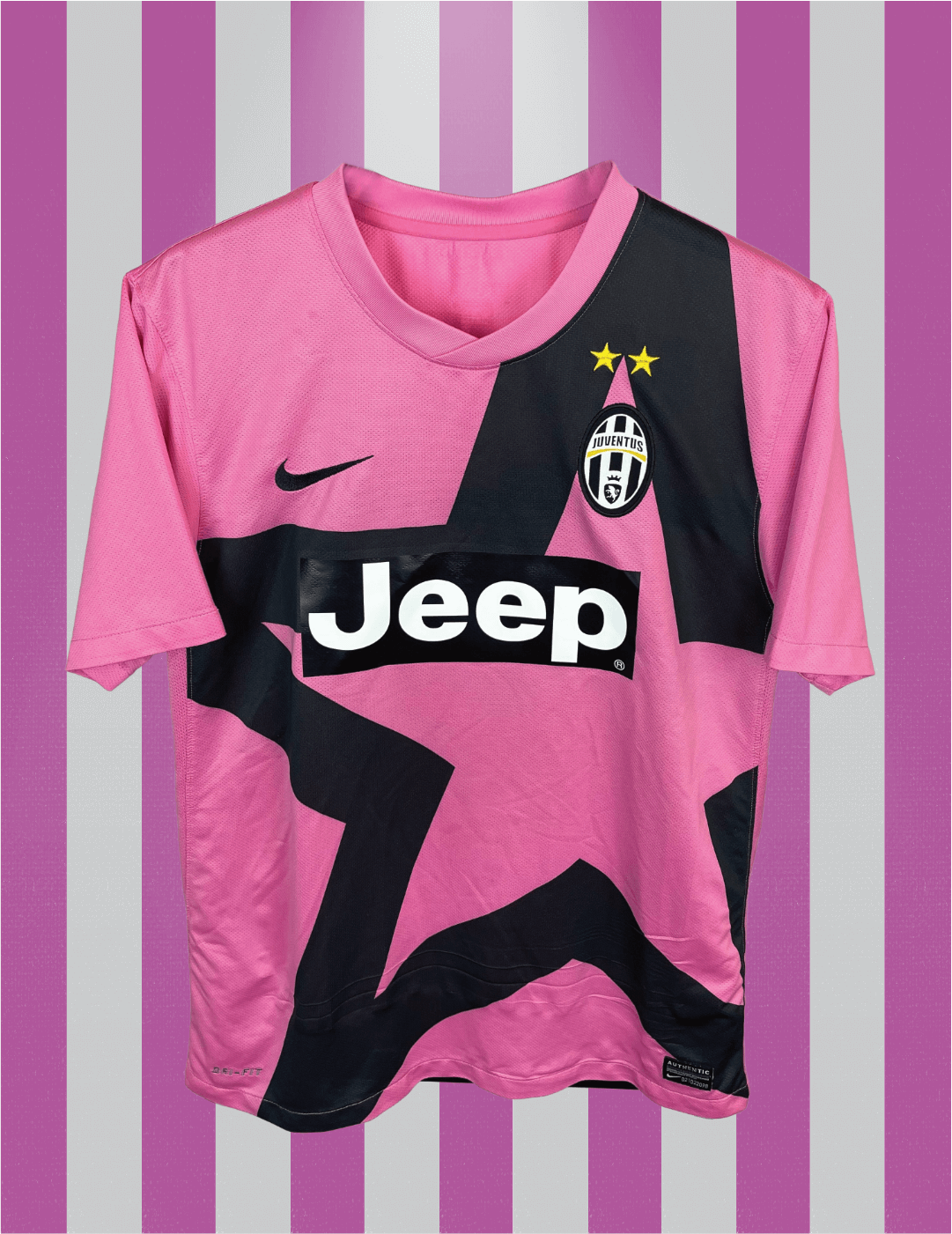 Nicklas Bendtner Juventus 12/13 3 trøje - M