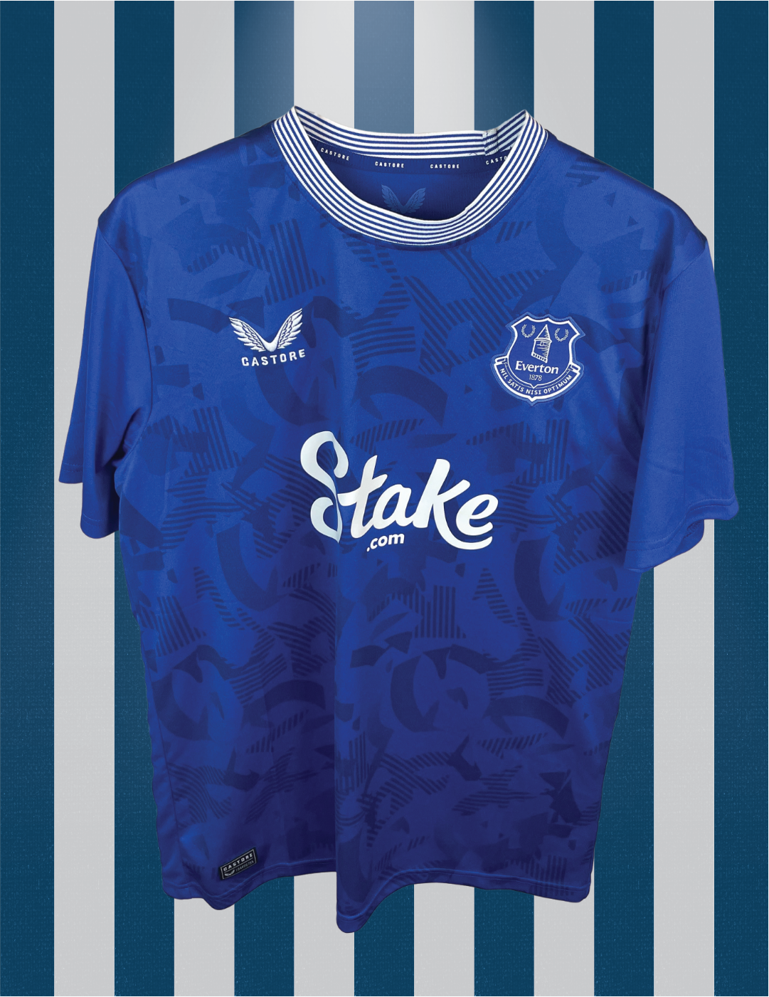 Jesper Lindstrøm Everton 24/25 SIGNIERTES Heimtrikot – M