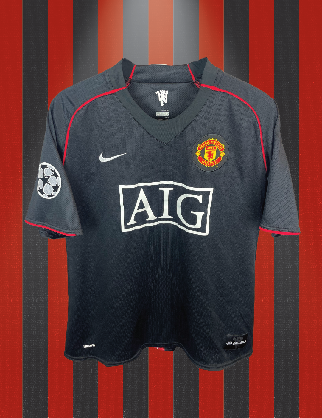 Cristiano Ronaldo Manchester United Auswärtstrikot 07/08 - L