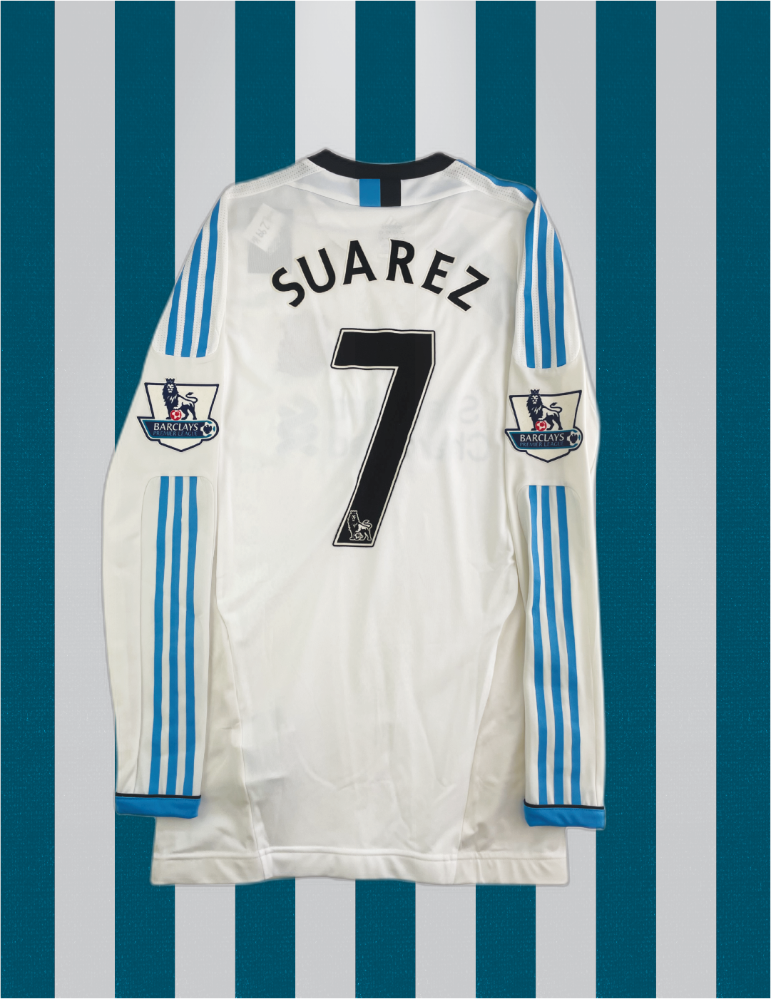 Luis Suarez Liverpool 11/12 MATCHISSUE 3 Trikot