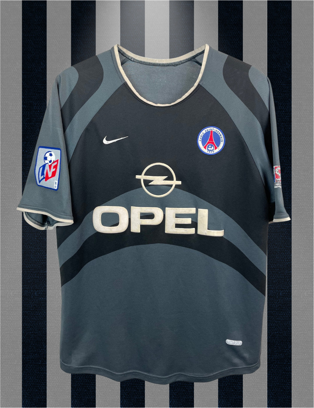 Ronaldinho PSG 01/02 3. Trikot – L