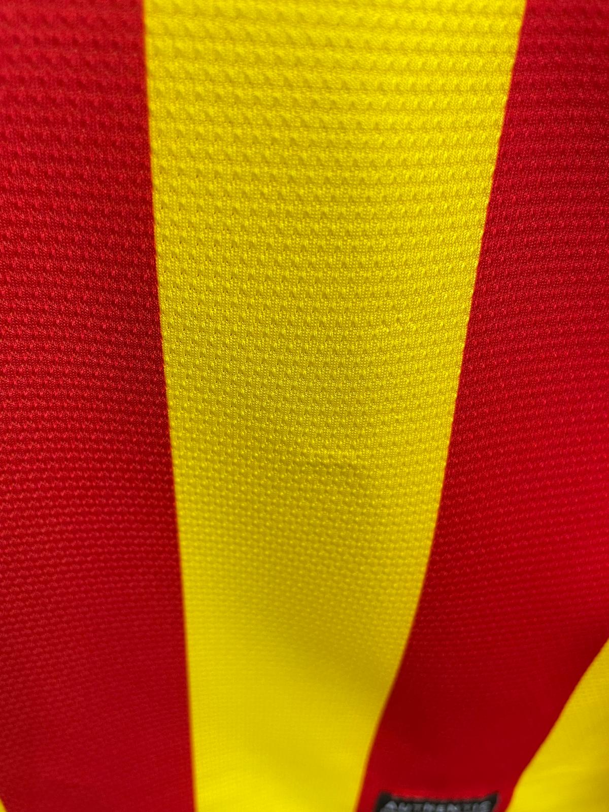 Cesc Fabregas Barcelona 13/14 Langarm-Auswärtstrikot - M