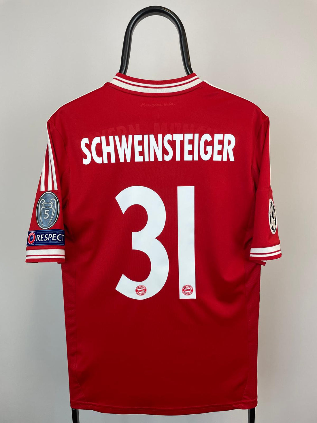 Bastian Schweinsteiger Bayern München Heimtrikot 12/13 Endgültiger Aufdruck - M