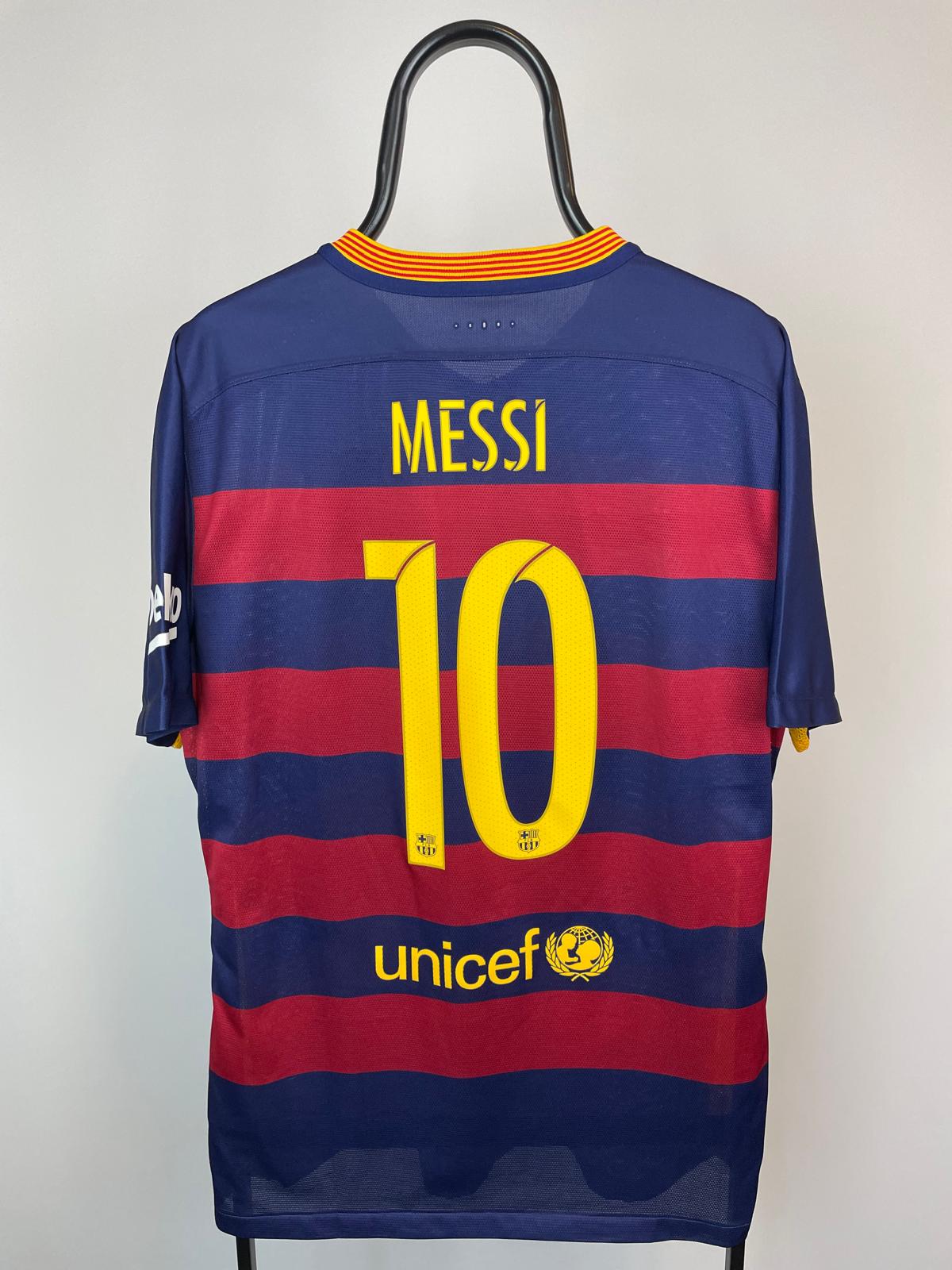 Lionel Messi Barcelona 15/16 Player issue hjemmebanetrøje - XL
