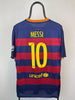 Lionel Messi Barcelona 15/16 Player issue hjemmebanetrøje - XL