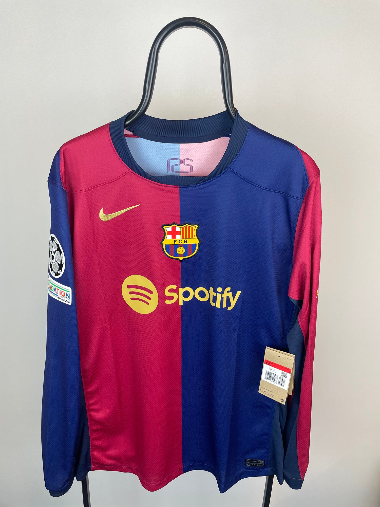 Lamine Yamal Barcelona 24/25 Langarm-Heimtrikot – L