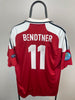 Nicklas Bendtner Dänemark 12/14 Heimtrikot – L