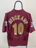 Dennis Bergkamp Arsenal 05/06 Heimtrikot – M