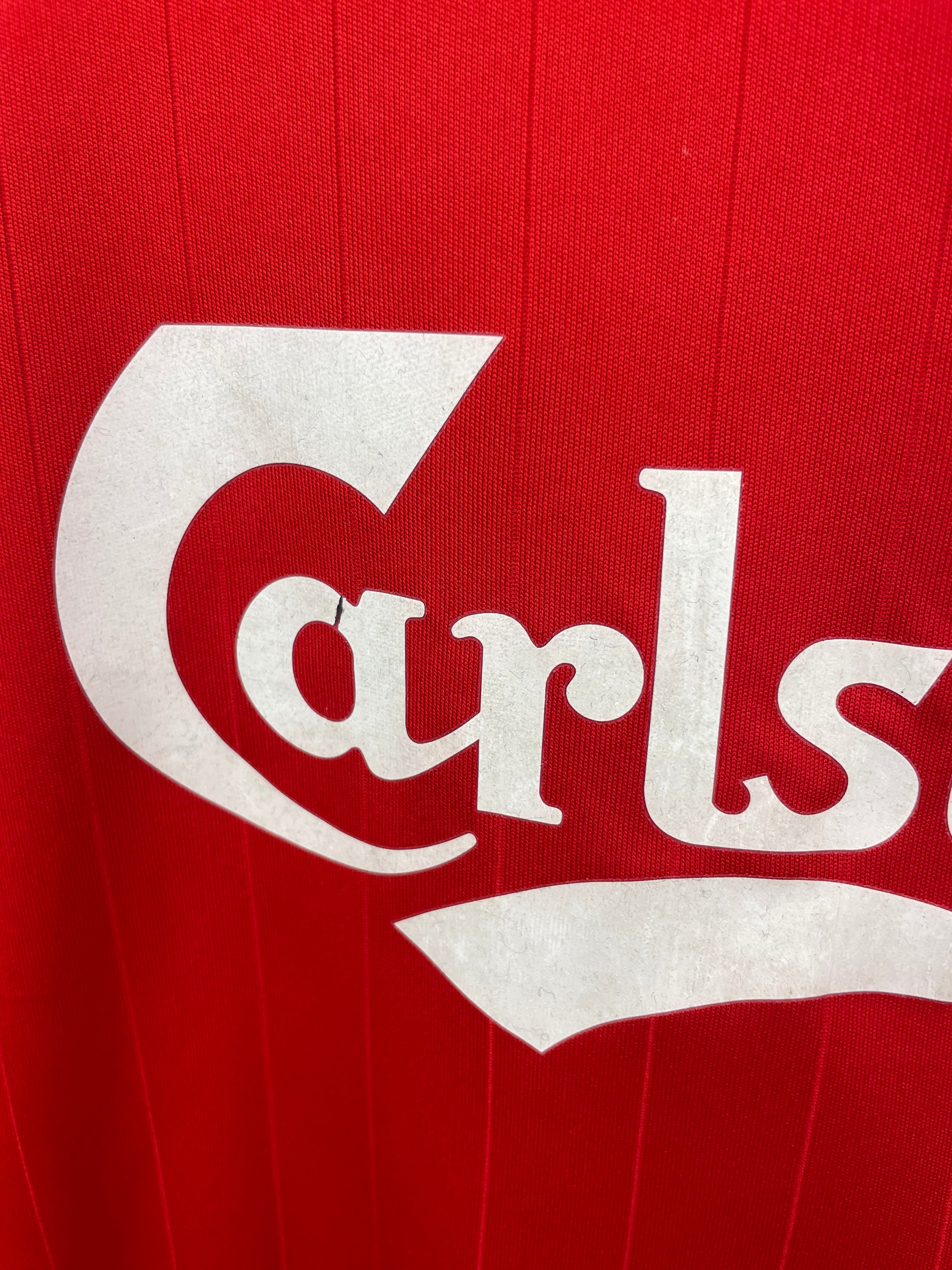 Fernando Torres Liverpool 07/08 langærmet hjemmebanetrøje - L