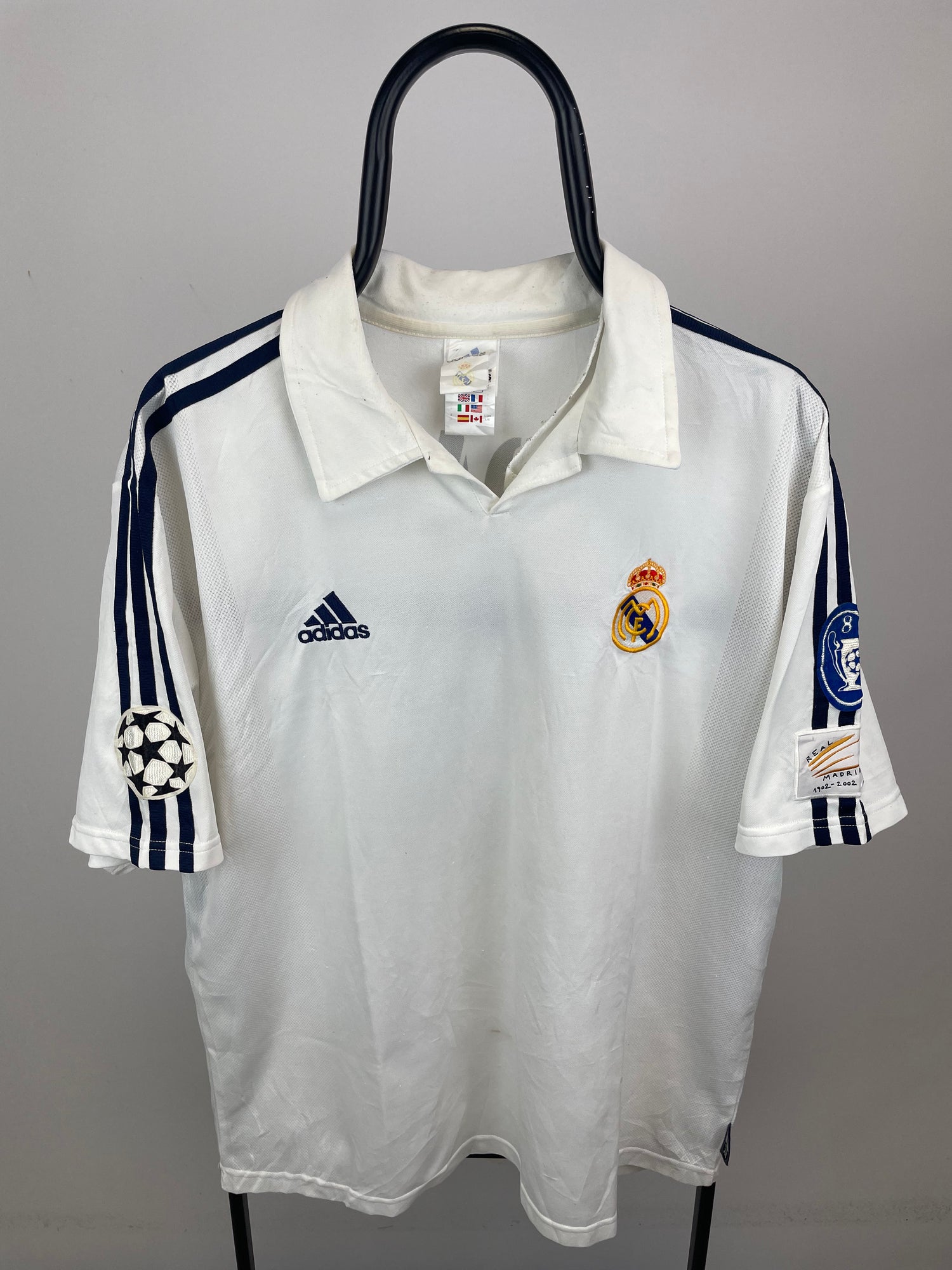 Zinedine Zidane Real Madrid Heimtrikot 01/02 - L