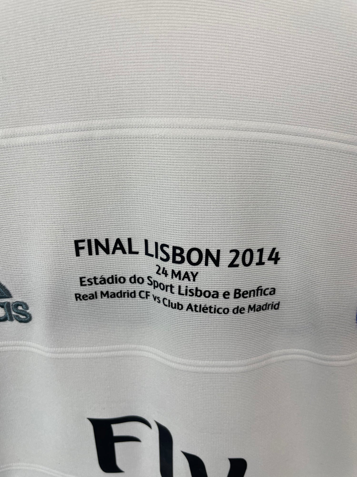 Cristiano Ronaldo Real Madrid 13/14 hjemmebanetrøje FINALETRYK - M