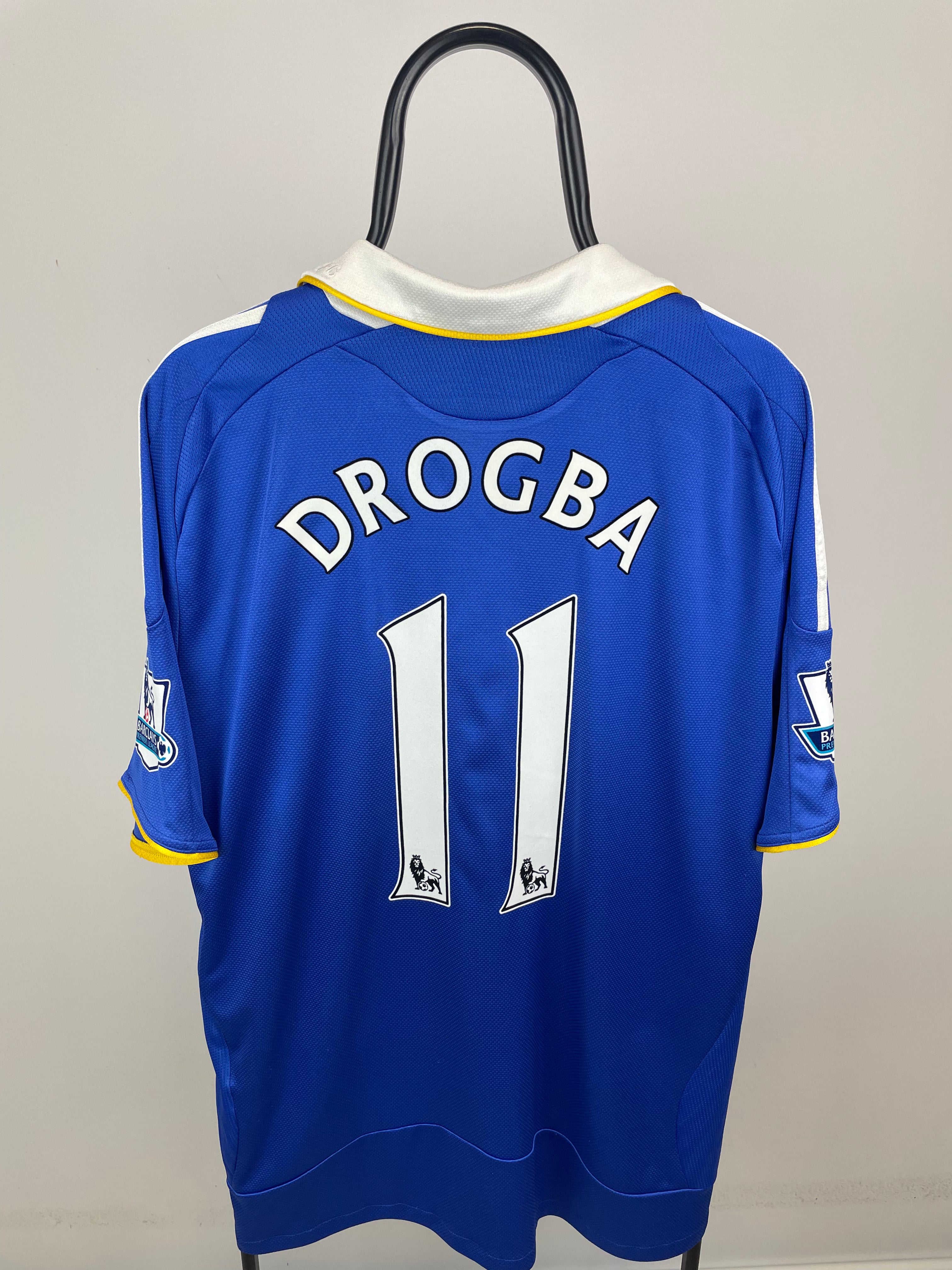 Didier Drogba Chelsea 08/09 hjemmebanetrøje - XL