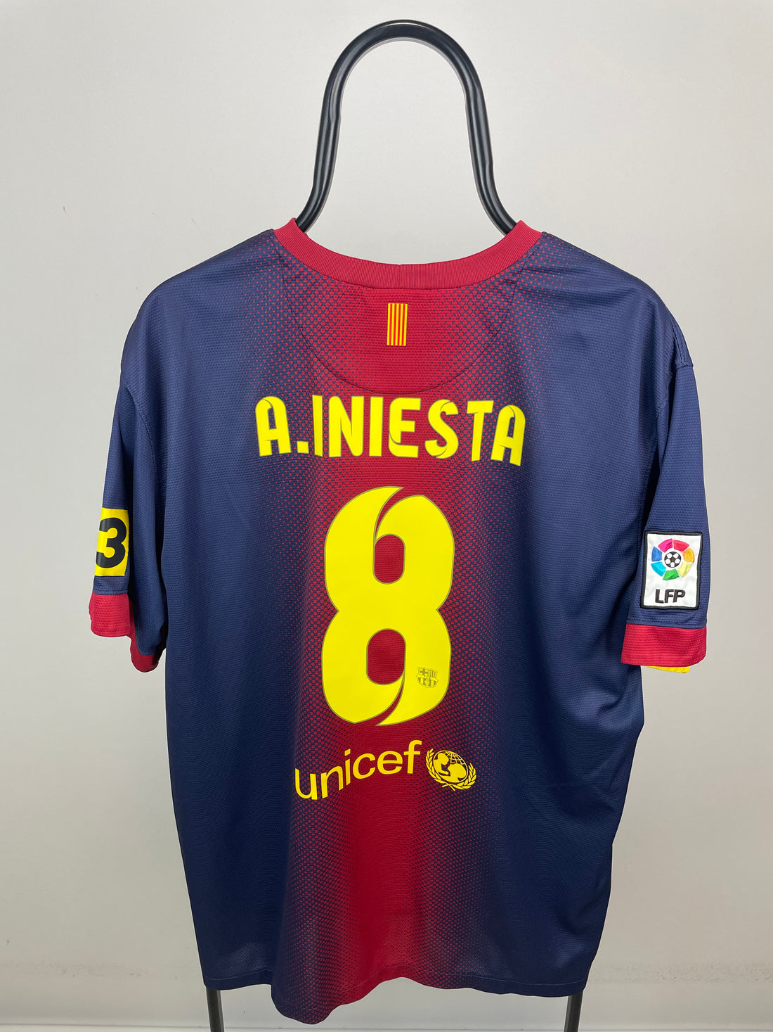 Andrés Iniesta FC Barcelona 12/13 Heimtrikot – XXL