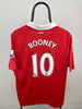 Wayne Rooney Manchester United 10/11 hjemmebanetrøje - L