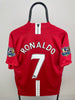 Cristiano Ronaldo Manchester United Heimtrikot 07/08 - M