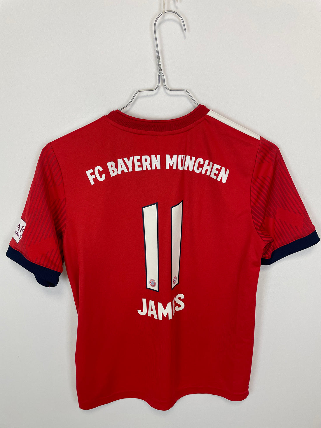 James Rodriguez Bayern München Heimtrikot 18/19 - 11/12 Jahre