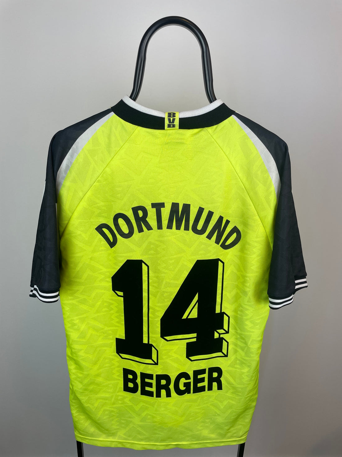 Patrik Berger Borussia Dortmund 95/96 Heimtrikot – XL