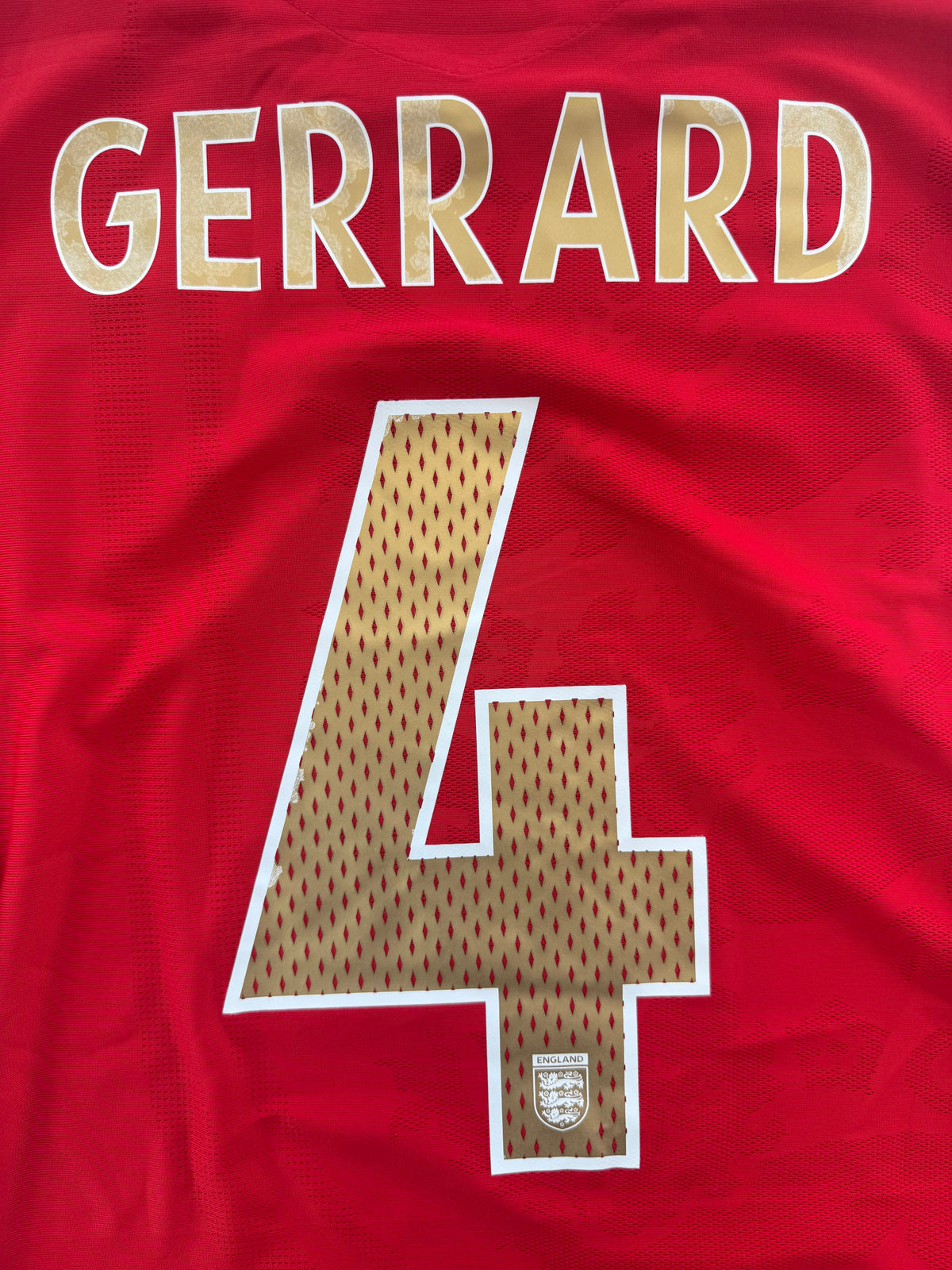 Steven Gerrard England 06/08 - XL