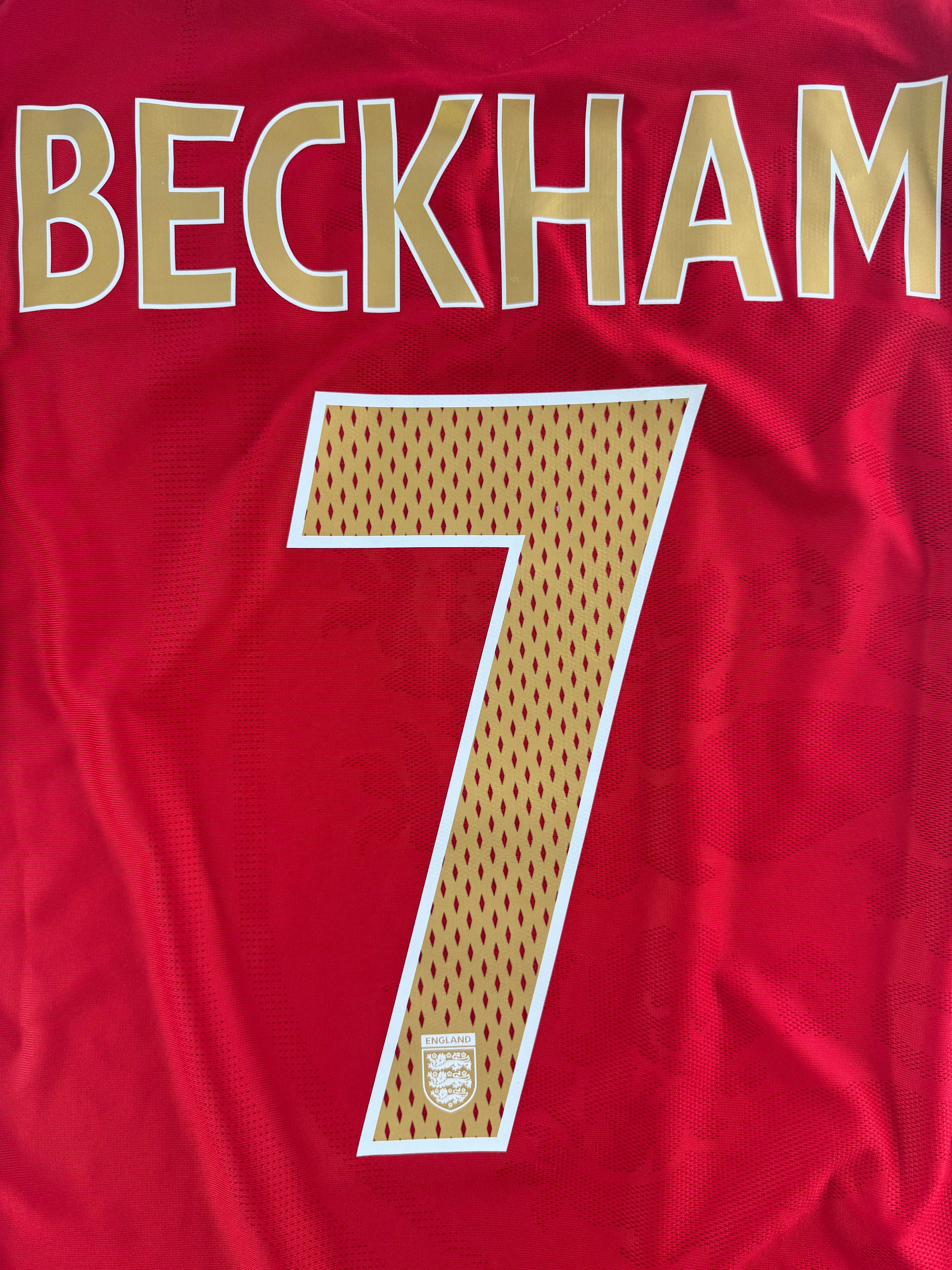 David Beckham England 06/08 - M