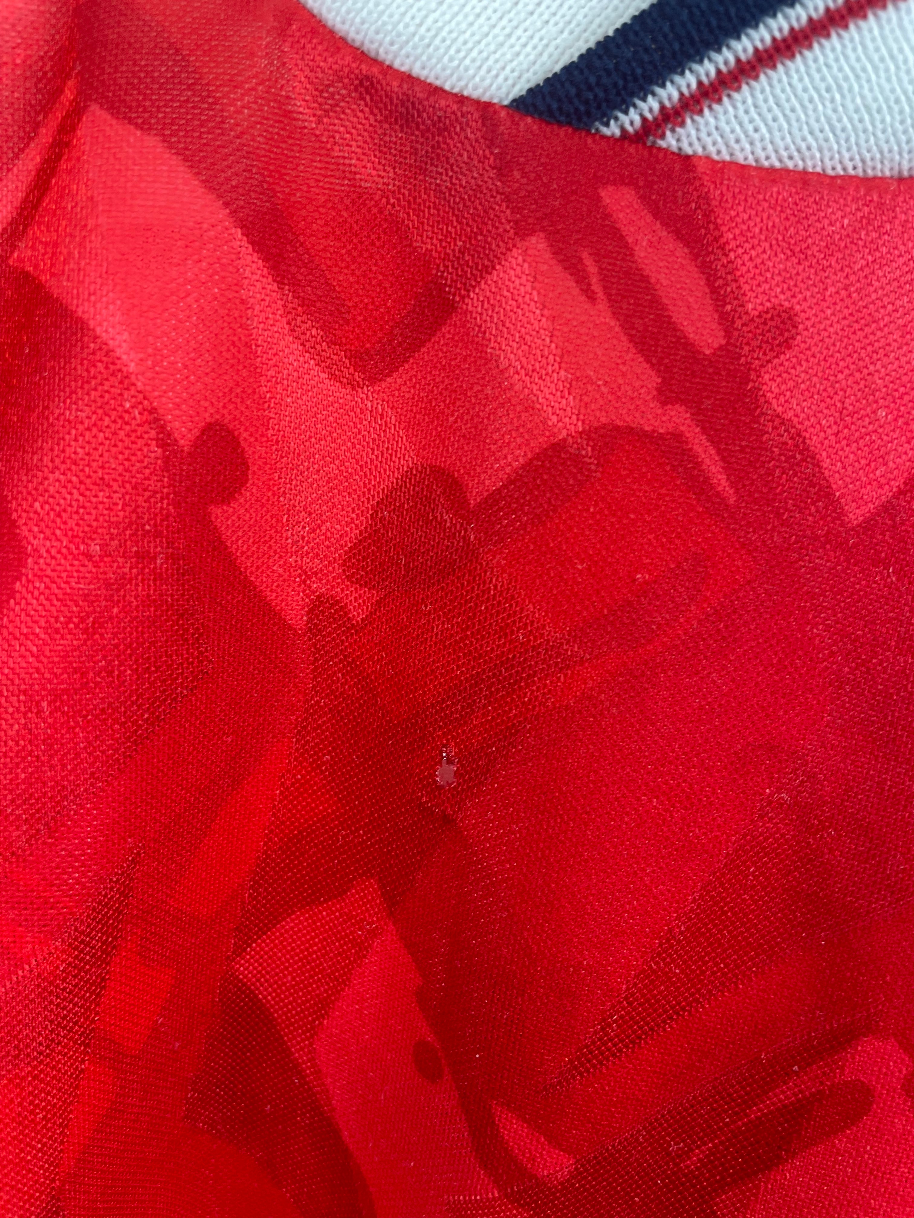 Arsenal 91/92 hjemmebanetrøje - L