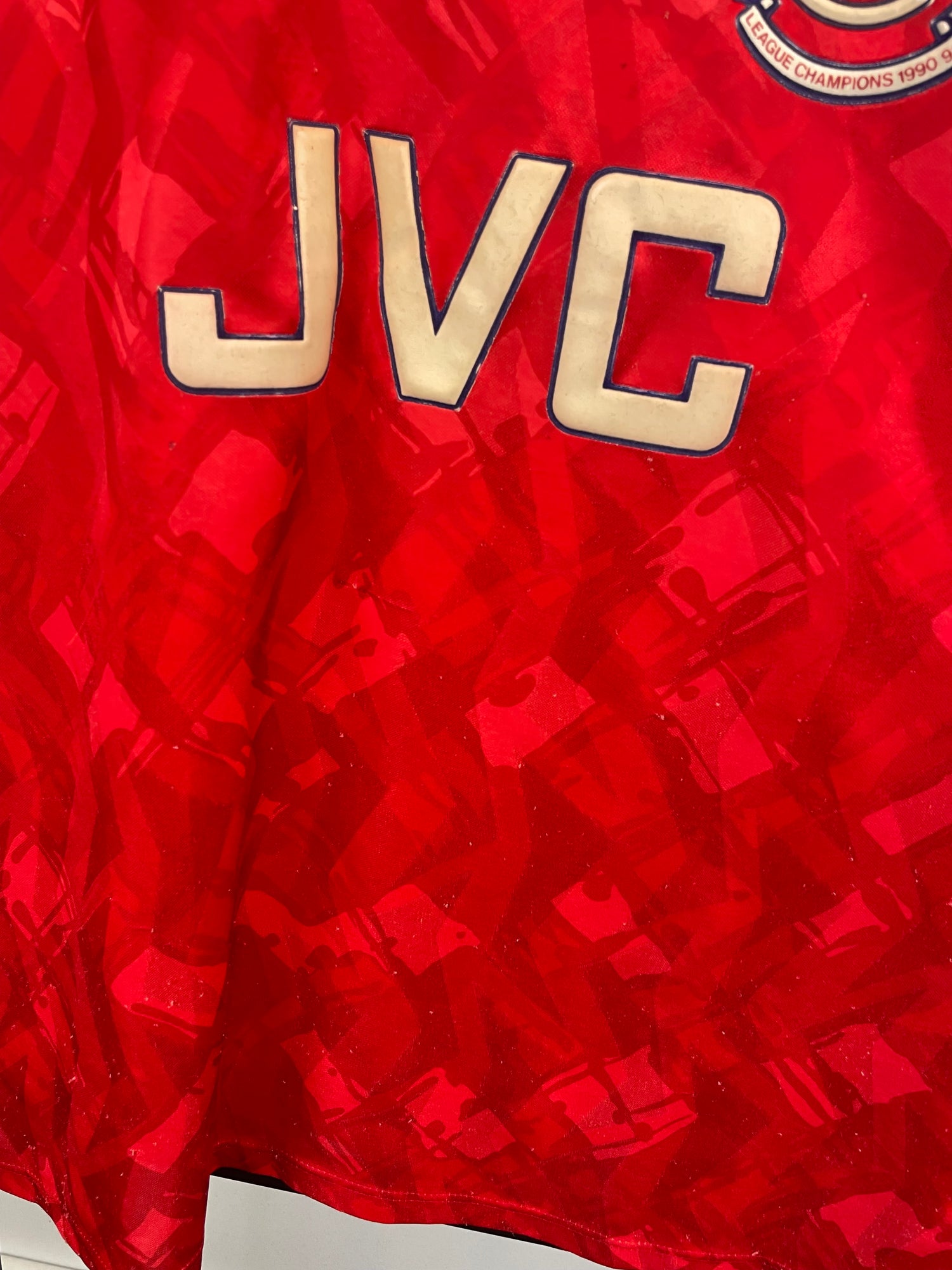 Arsenal 91/92 hjemmebanetrøje - L