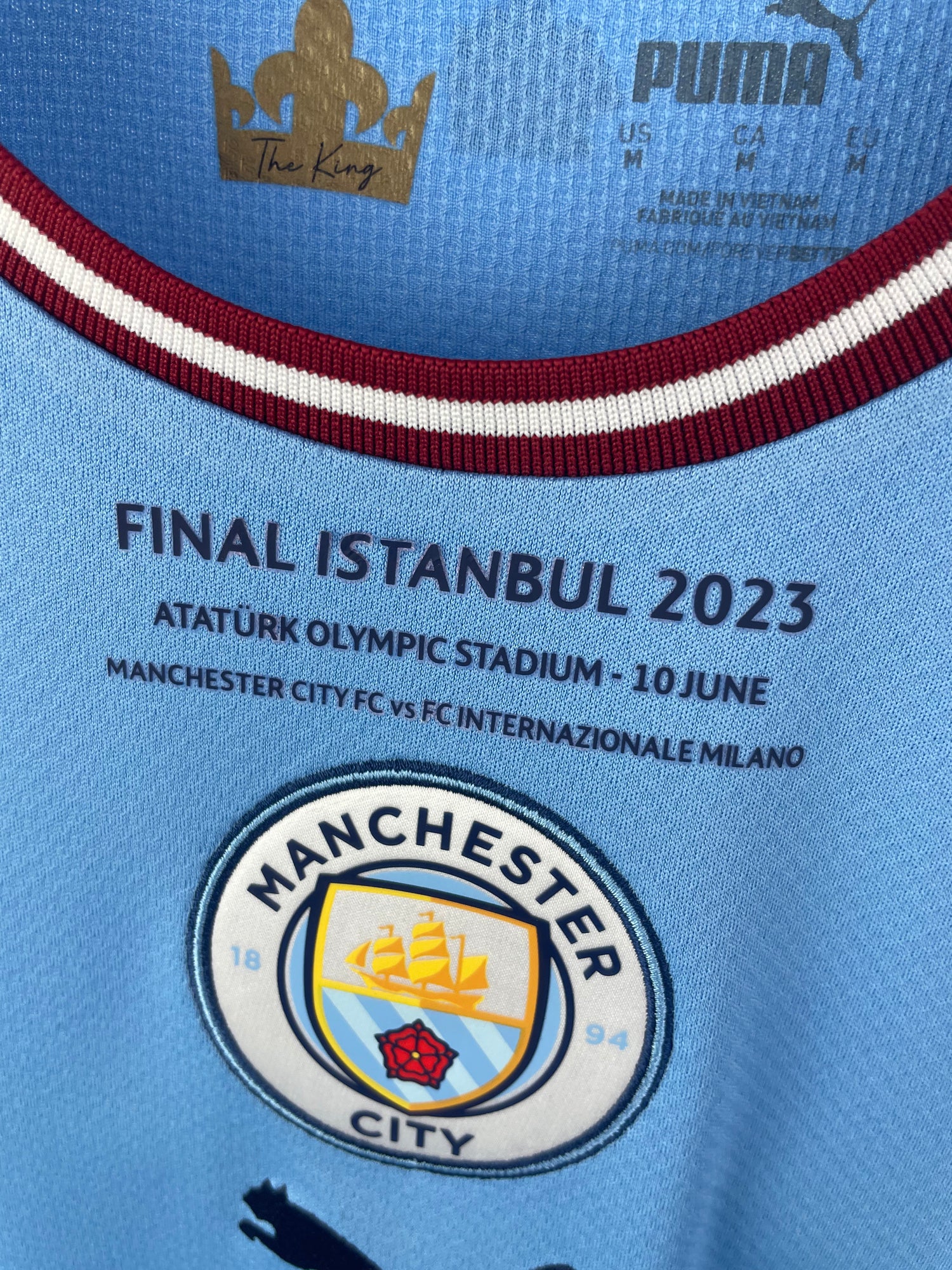 Erling Haaland Manchester City 22/23 FINALPRINT - M