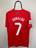 Cristiano Ronaldo Portugal 10/12 hjemmebanetrøje - M
