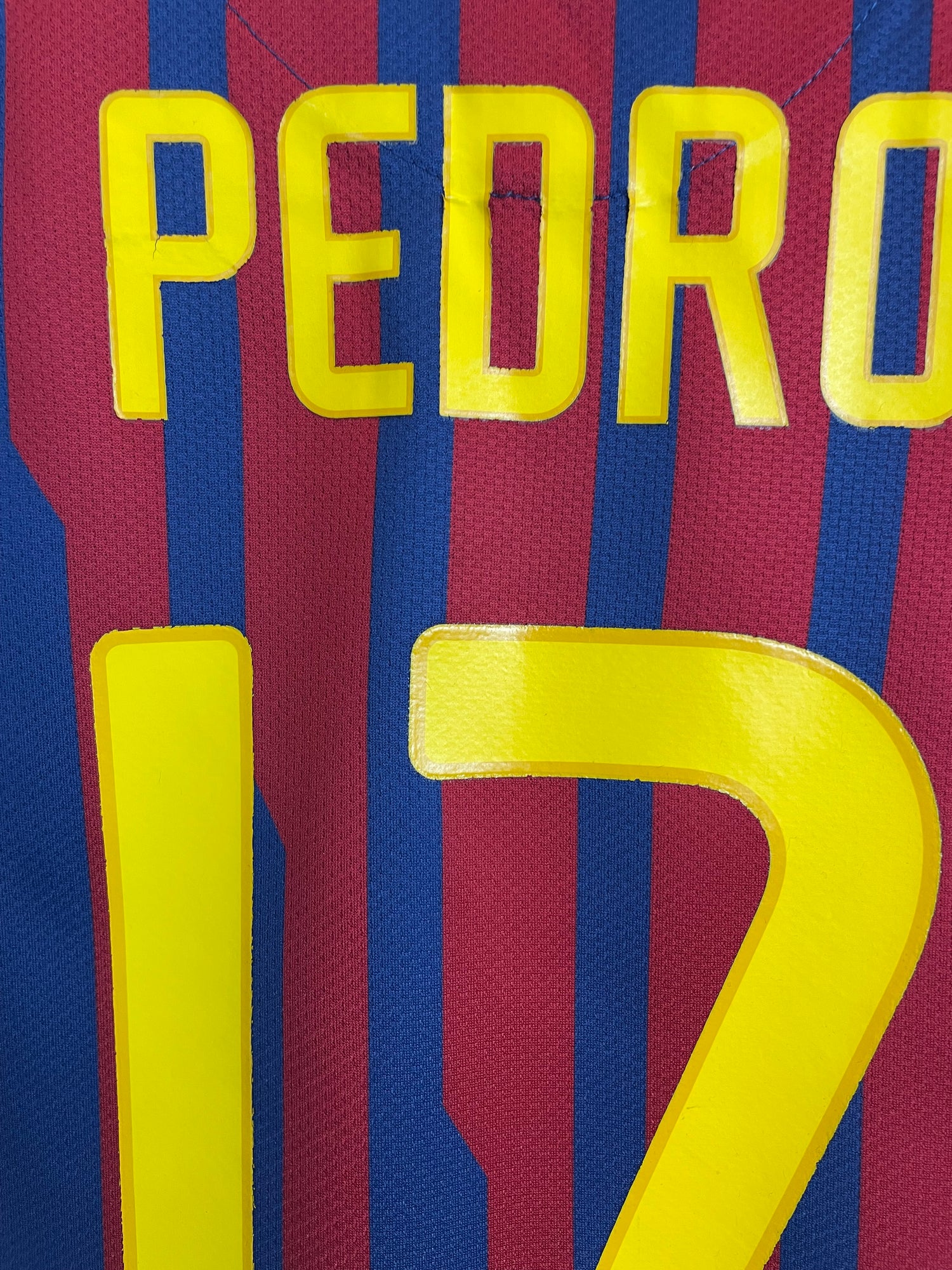 Pedro FC Barcelona Heimtrikot 11/12 - 11/12 Jahre