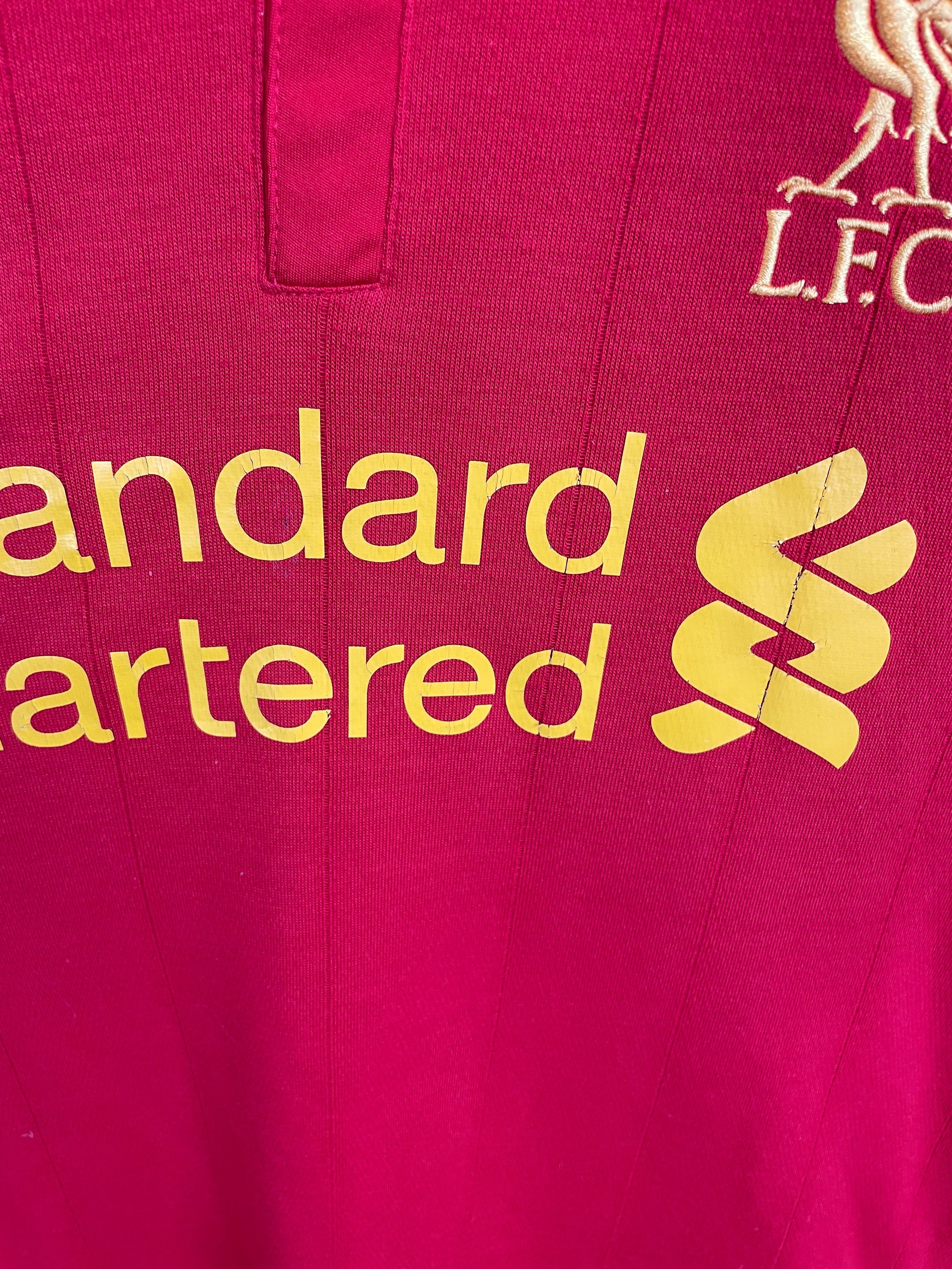 Steven Gerrard Liverpool 12/13 hjemmebanetrøje - L