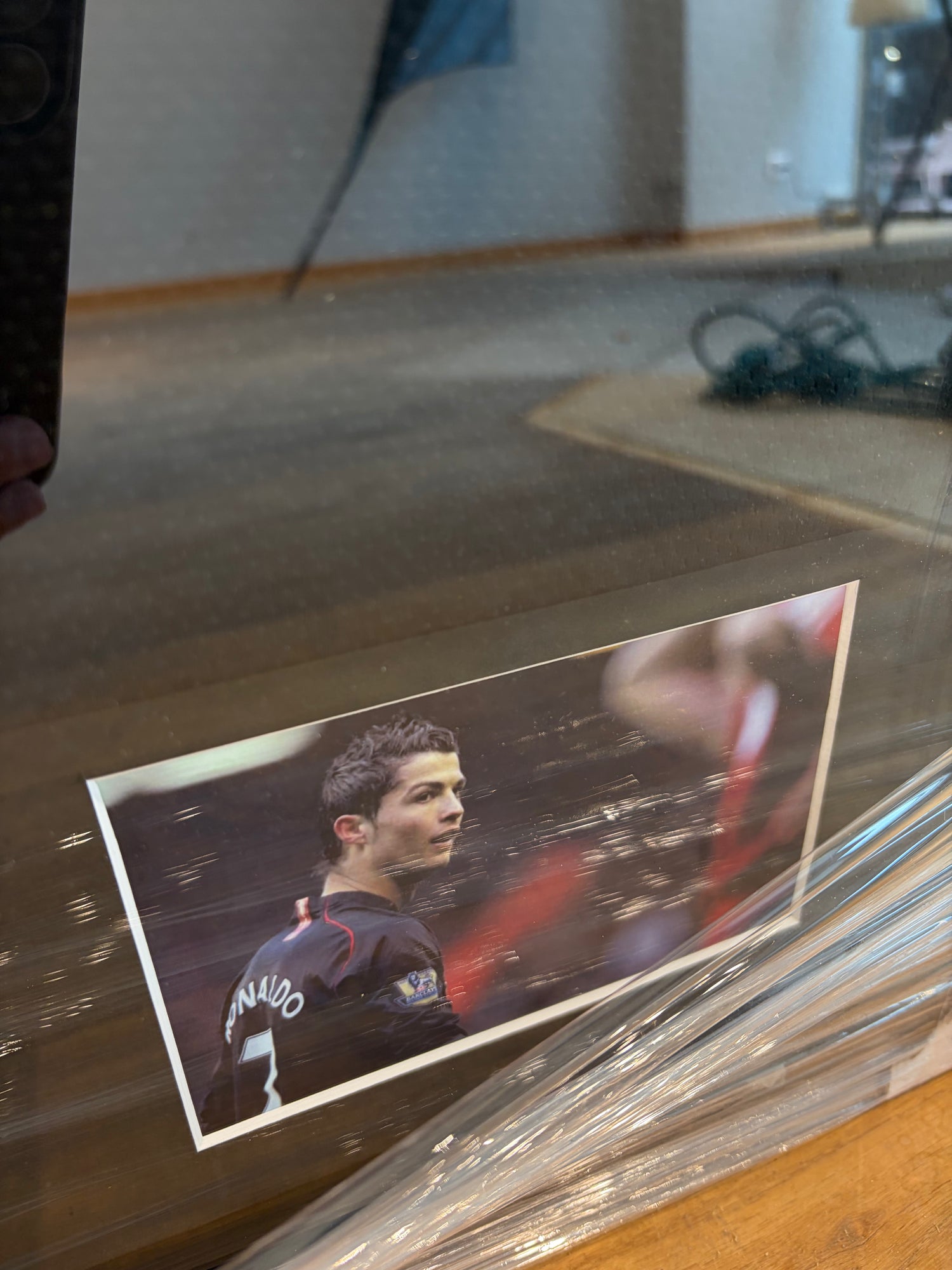 Cristiano Ronaldo Manchester United 07/08 SIGNIERT