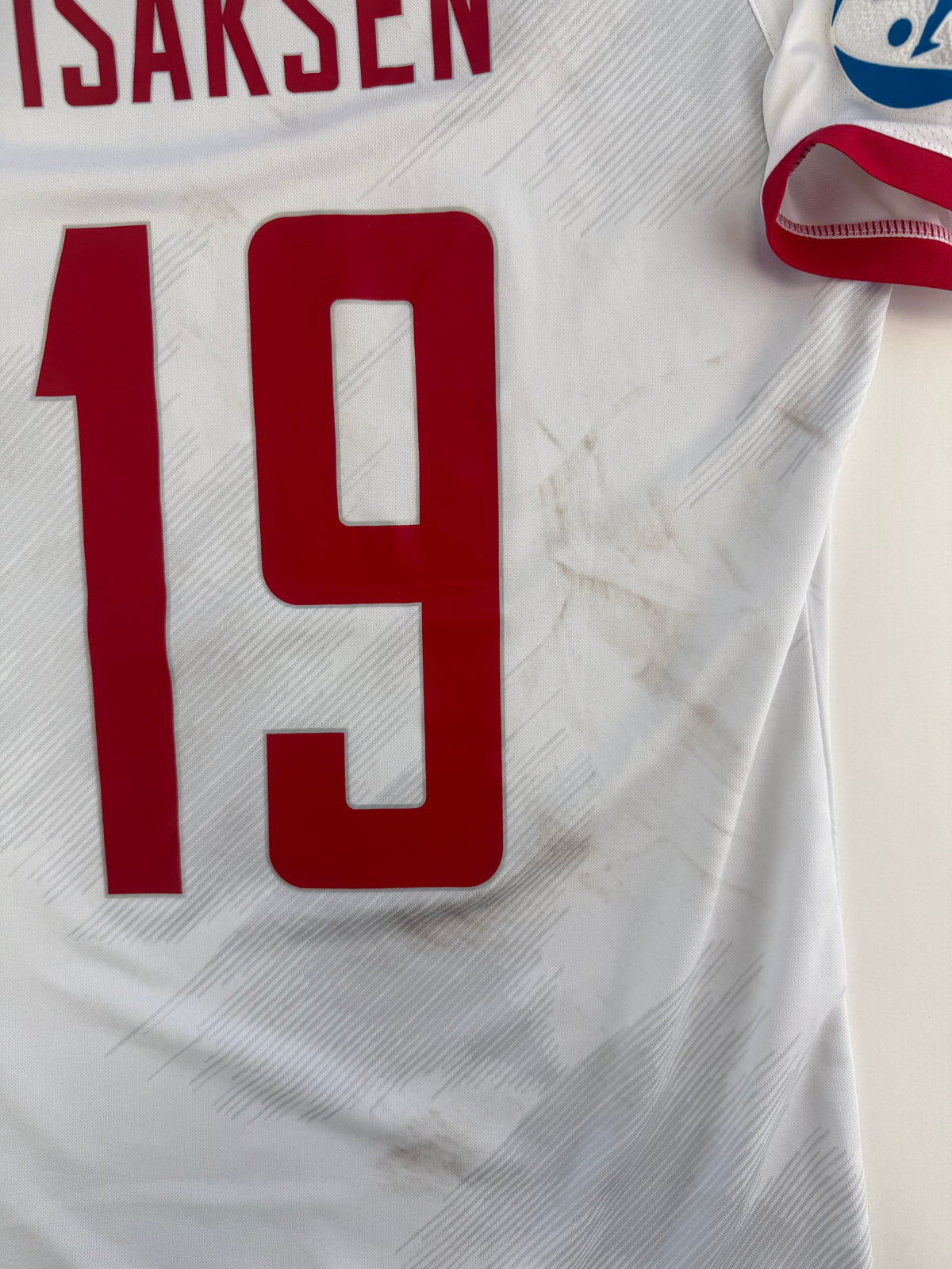 Gustav Isaksen Dänemark 20/21 Signed + Matchworn